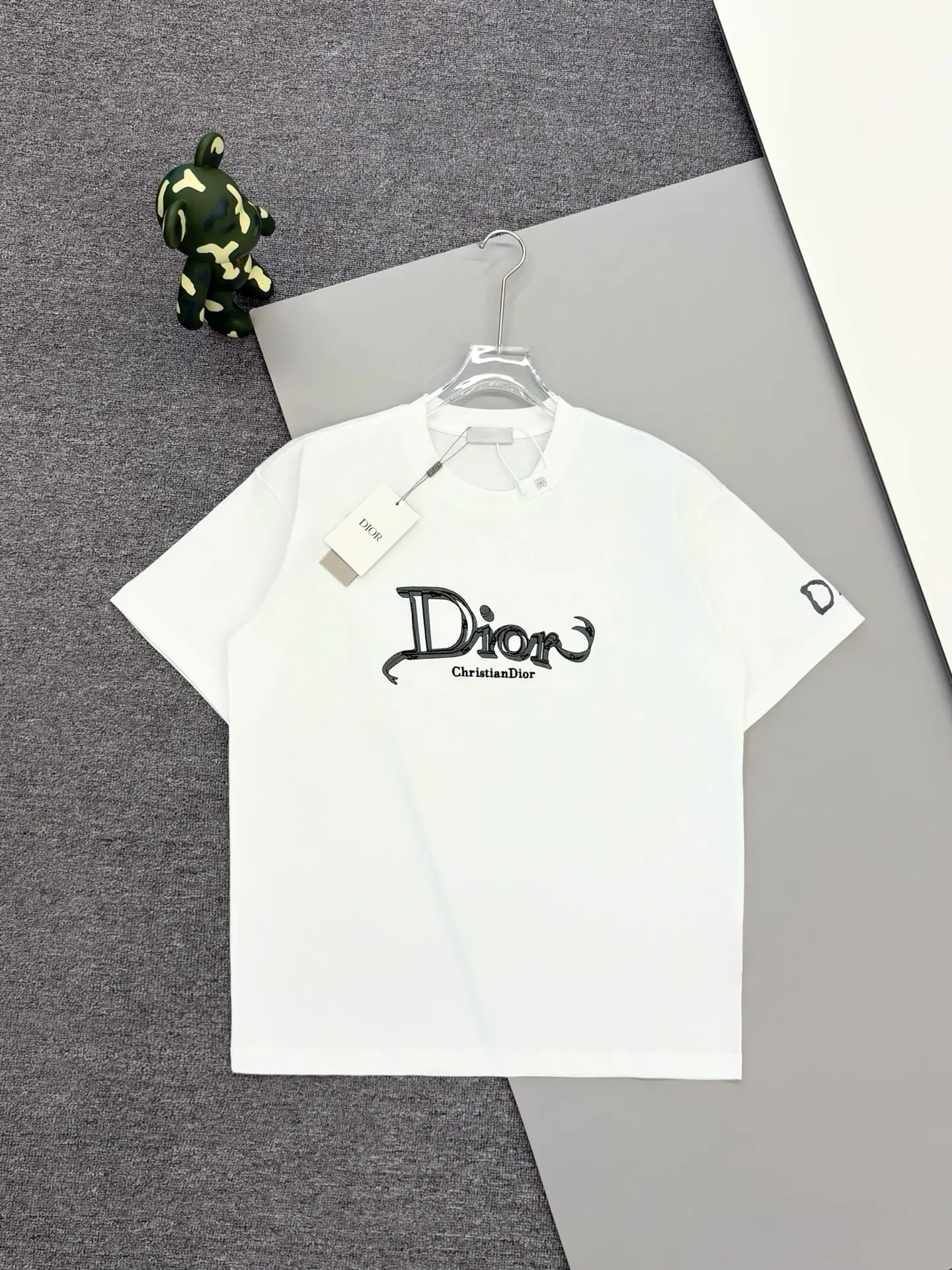 Embroidered Logo Cotton T-Shirt D13513796