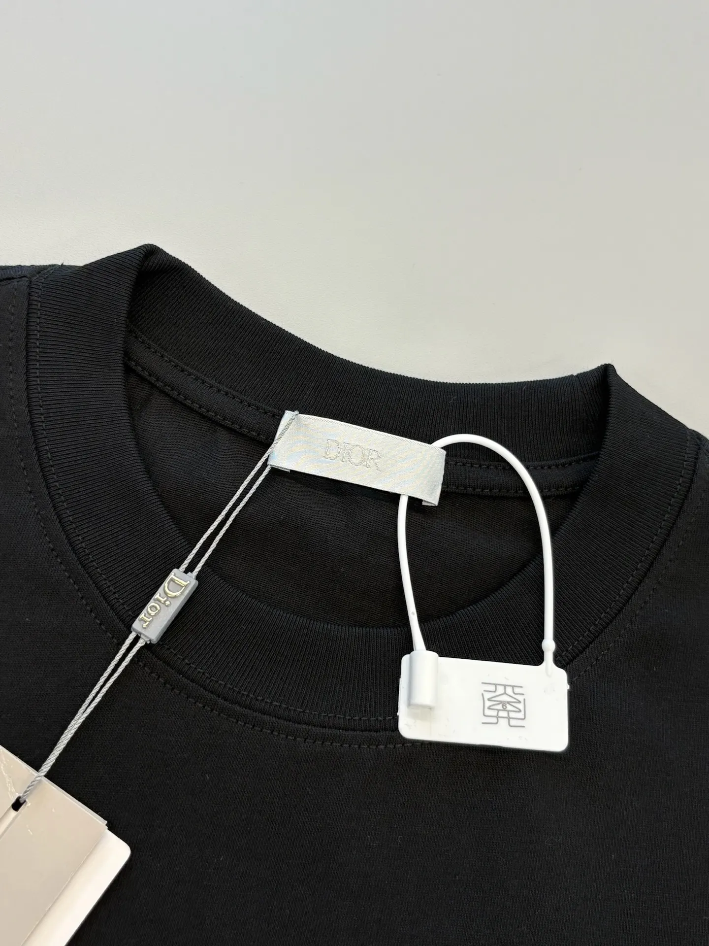 Embroidered Logo Cotton T-Shirt D13513791 — view 3