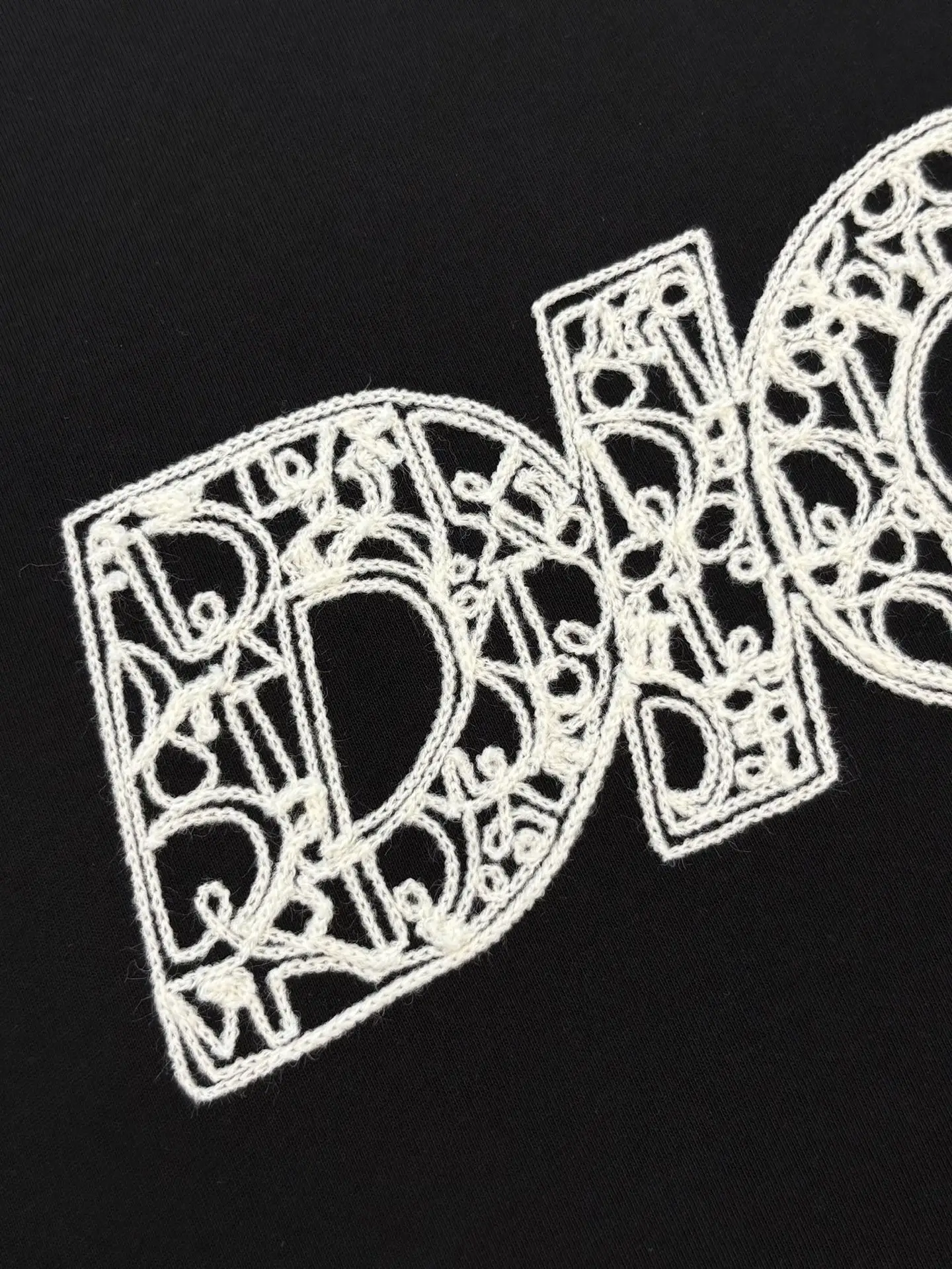 Embroidered Logo Cotton T-Shirt D13513791 — view 5