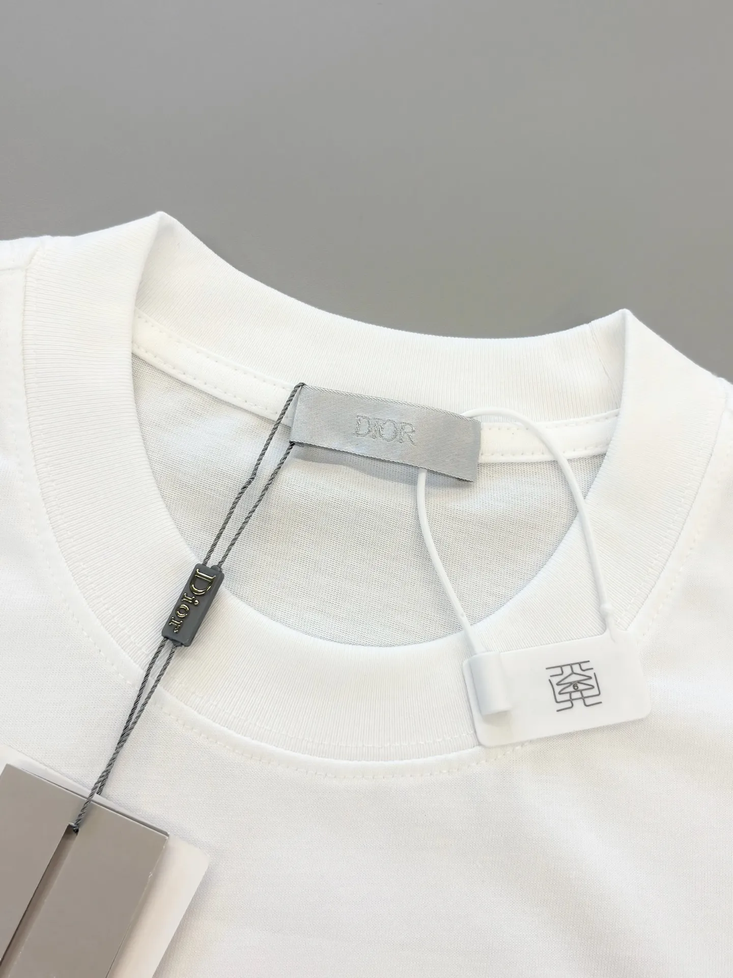 Embroidered Logo Cotton T-Shirt D13513790 — view 3