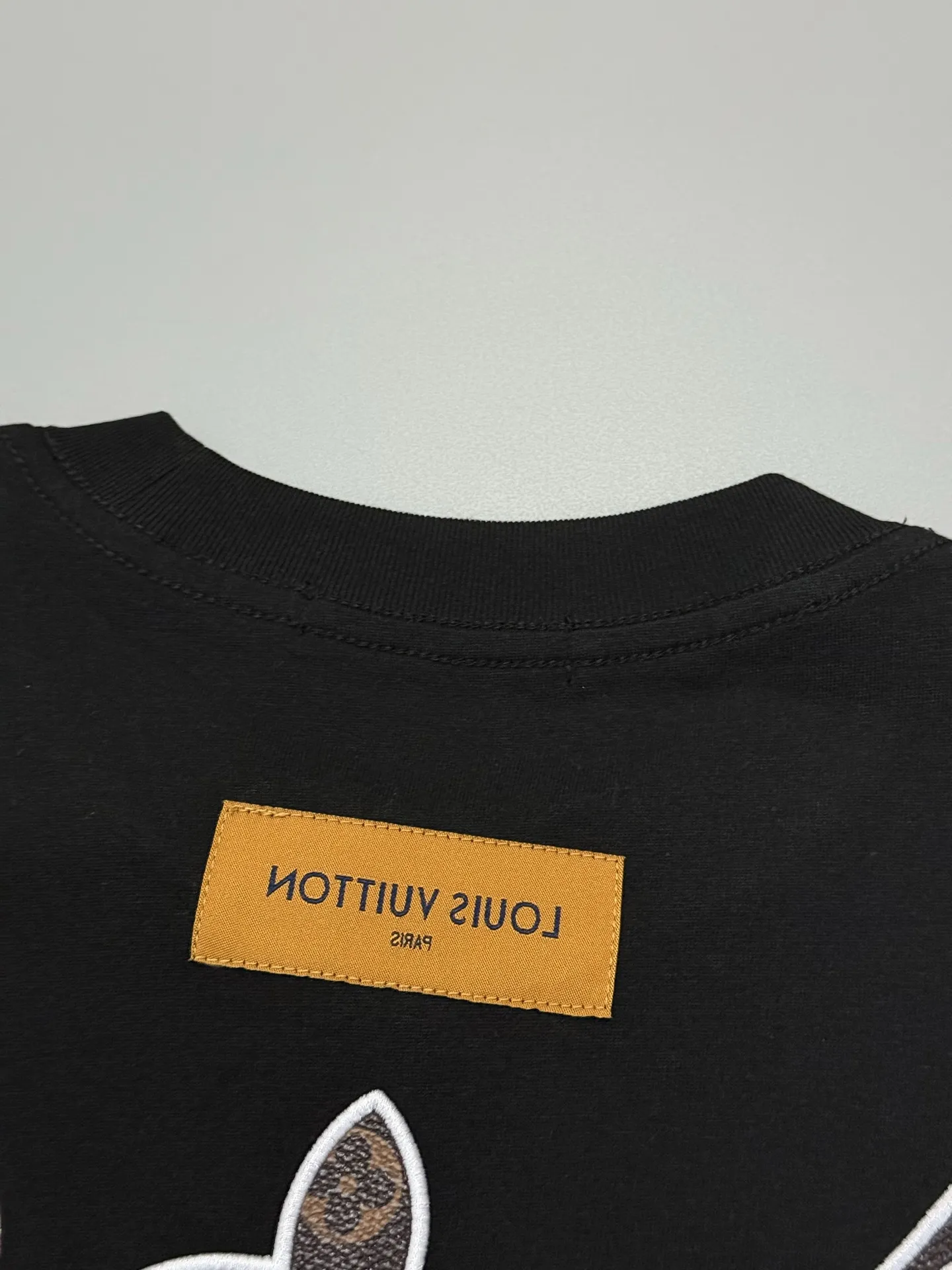 Logo Embroidered Cotton T-Shirt D13513482 — view 7