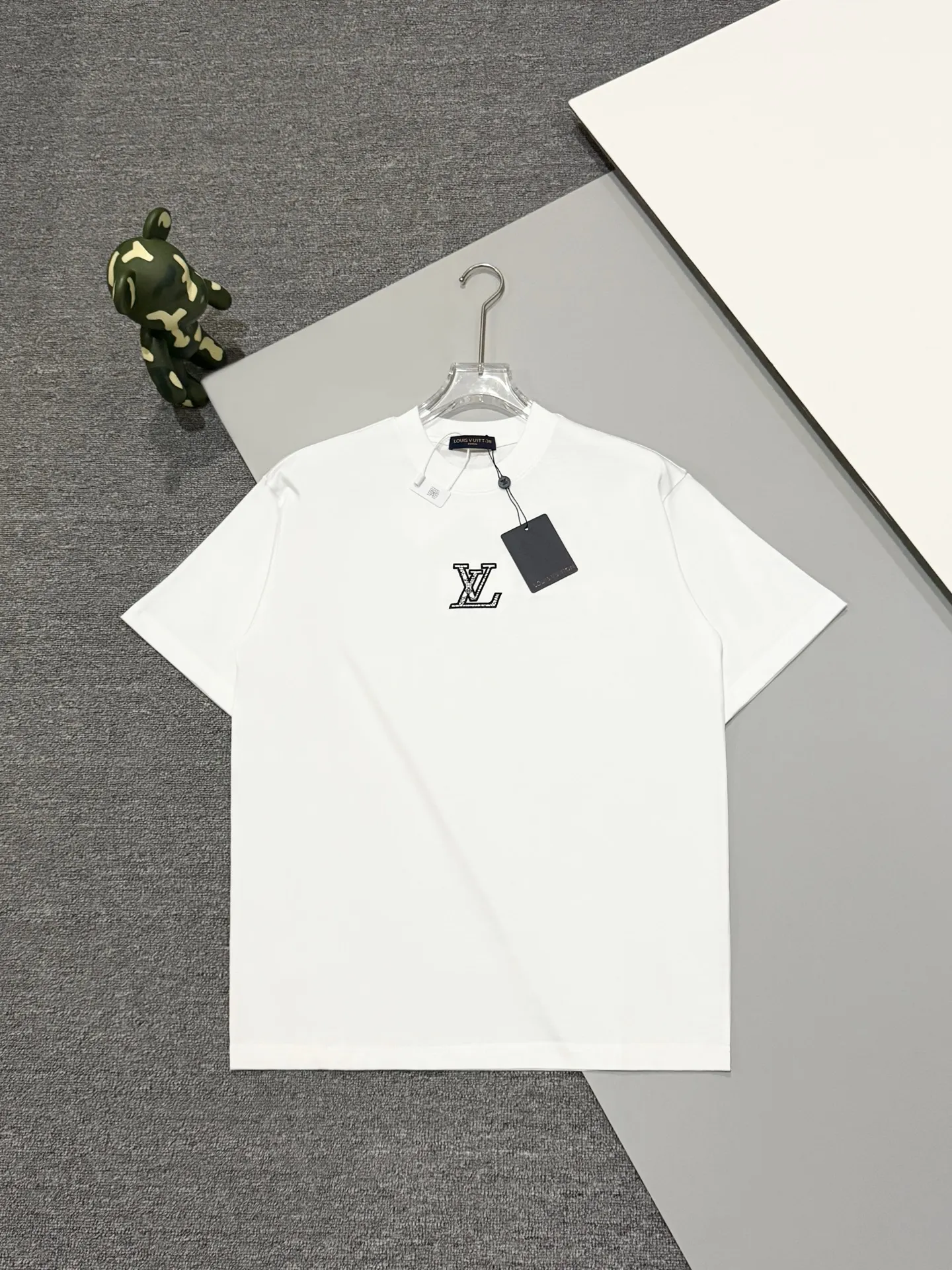 Embroidered Logo Cotton T-Shirt D13513481