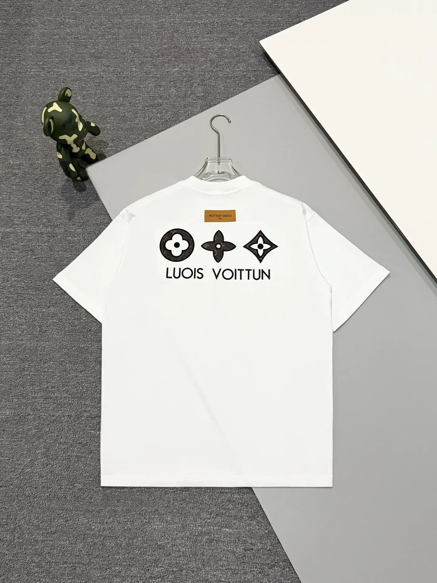 Embroidered Logo Cotton T-Shirt D13513481 — view 2