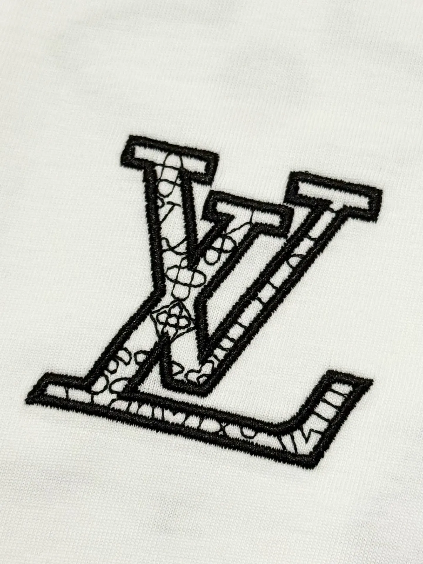Embroidered Logo Cotton T-Shirt D13513481 — view 5