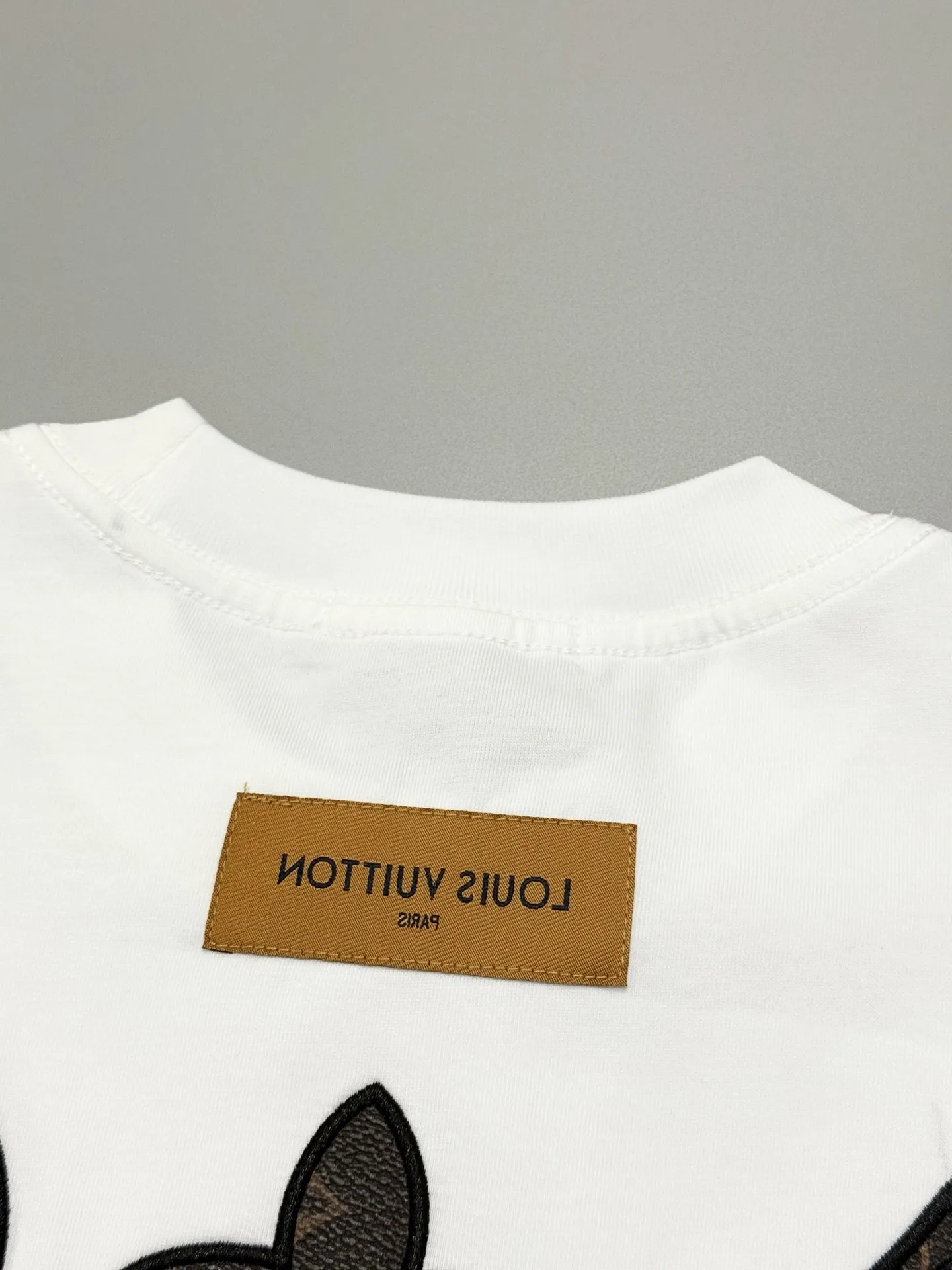 Embroidered Logo Cotton T-Shirt D13513481 — view 7
