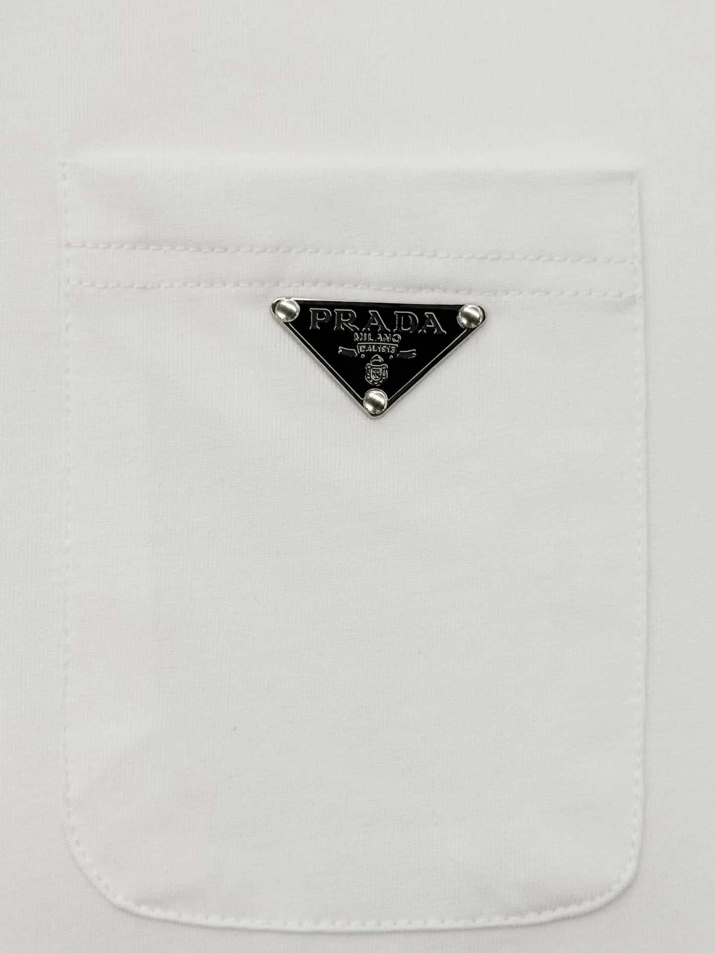Logo-Embellished Cotton Pocket T-Shirt D13513507 — view 4