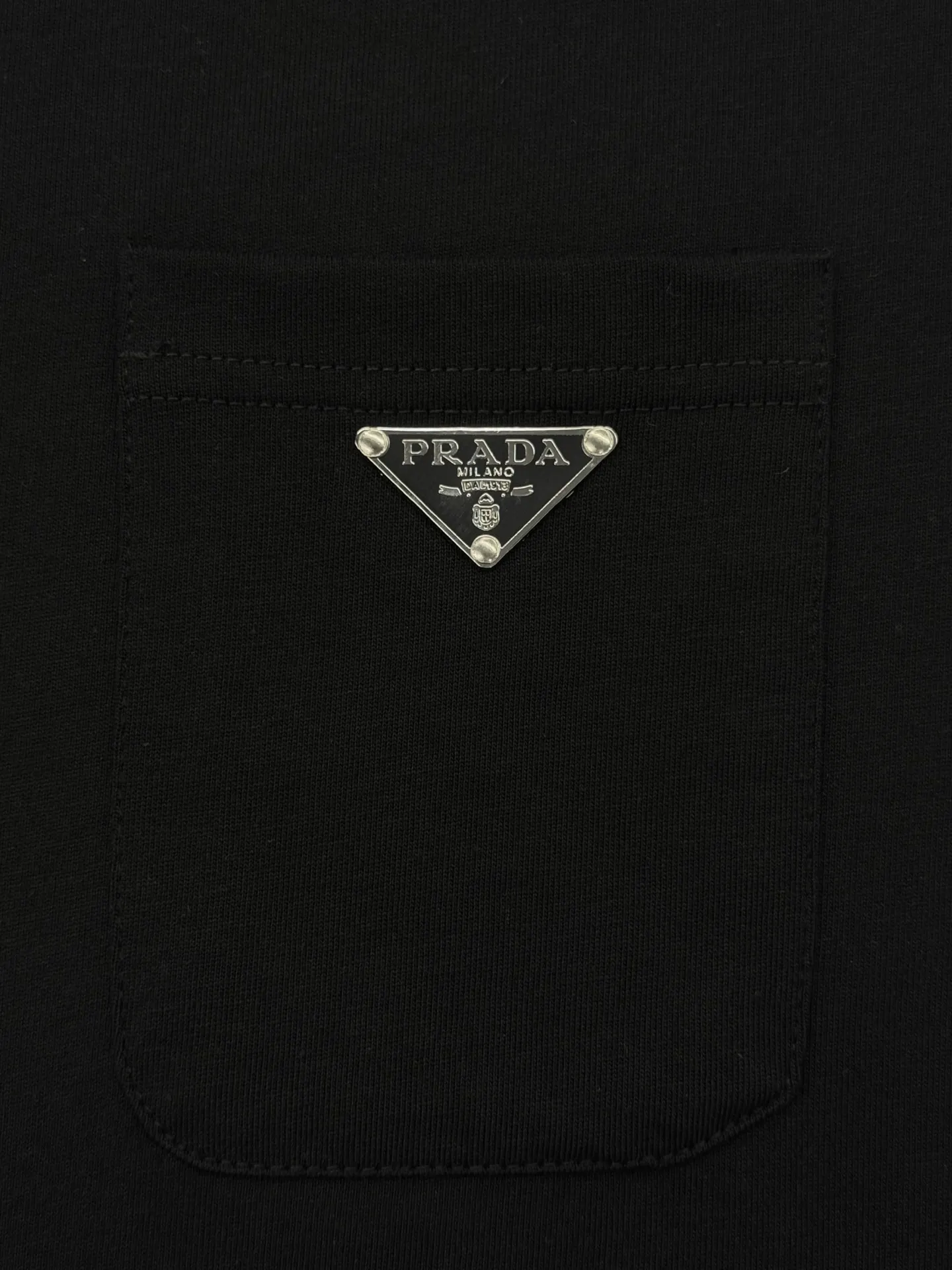 Logo-Embellished Cotton Pocket T-Shirt D13513508 — view 4
