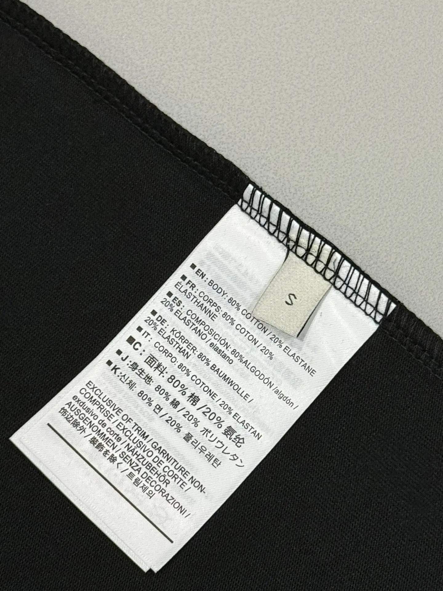 Embroidered Logo Cotton T-Shirt D13513677 — view 8
