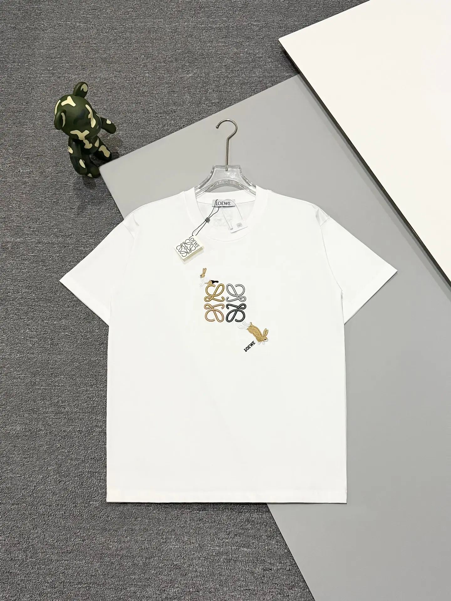 Loewe x Suna Fujita Embroidered Cotton T-Shirt D13513503