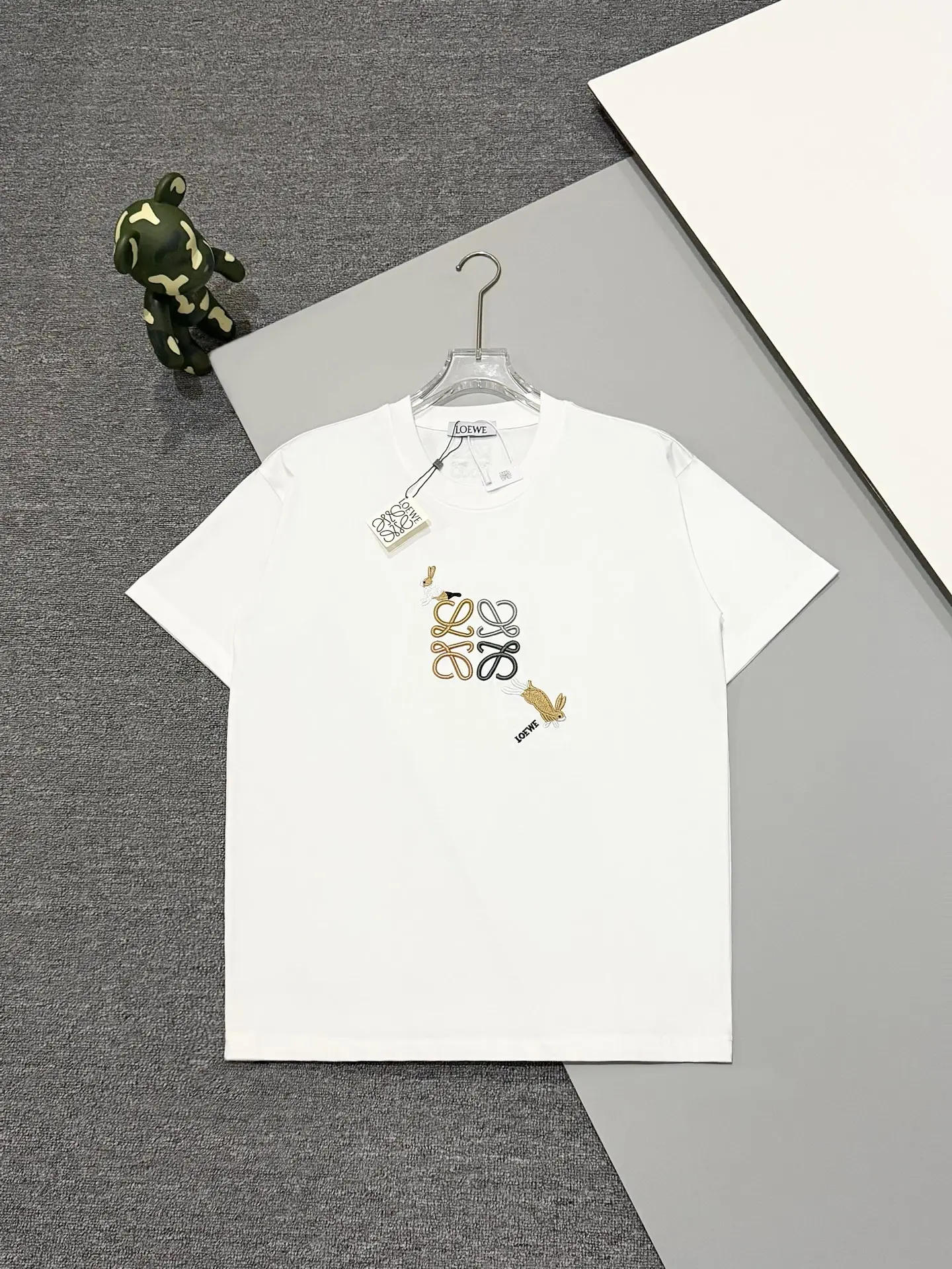 Loewe x Suna Fujita Embroidered Cotton T-Shirt D13513503
