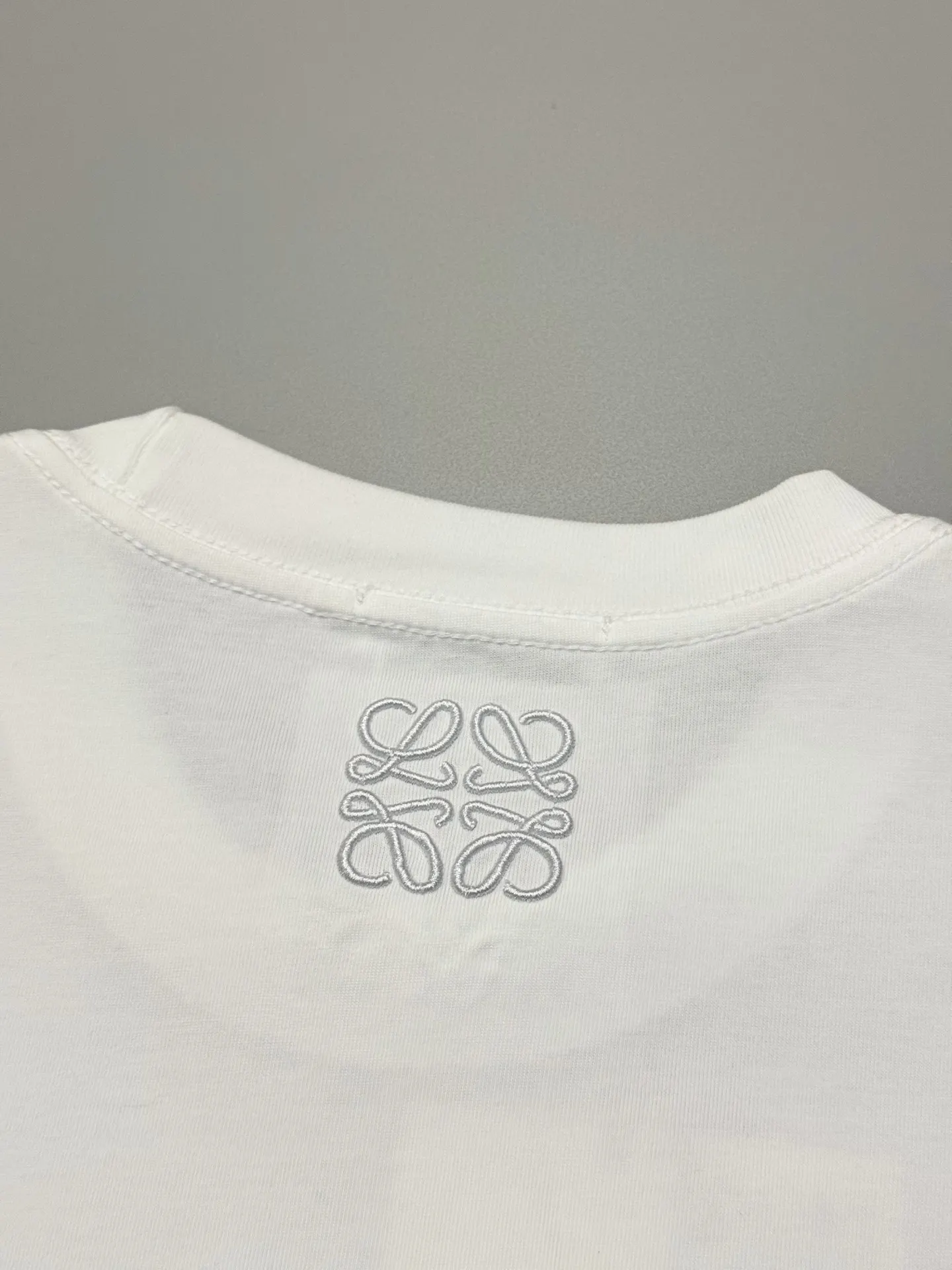 Loewe x Suna Fujita Embroidered Cotton T-Shirt D13513503 — view 7