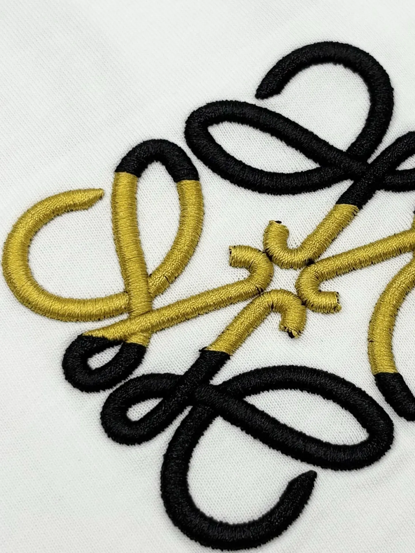 Anagram Embroidered Cotton-Jersey T-Shirt D13513513 — view 5