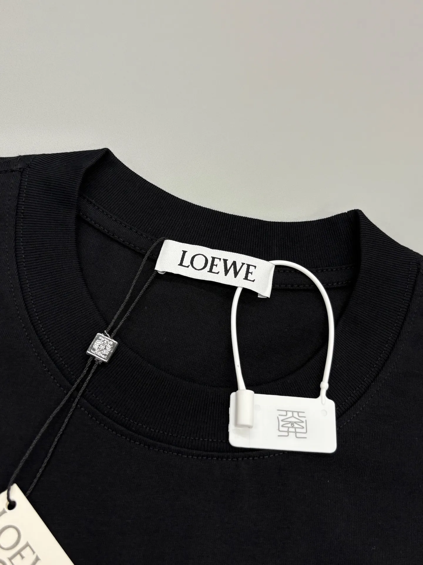 Anagram Embroidered Cotton-Jersey T-Shirt D13513514 — view 3