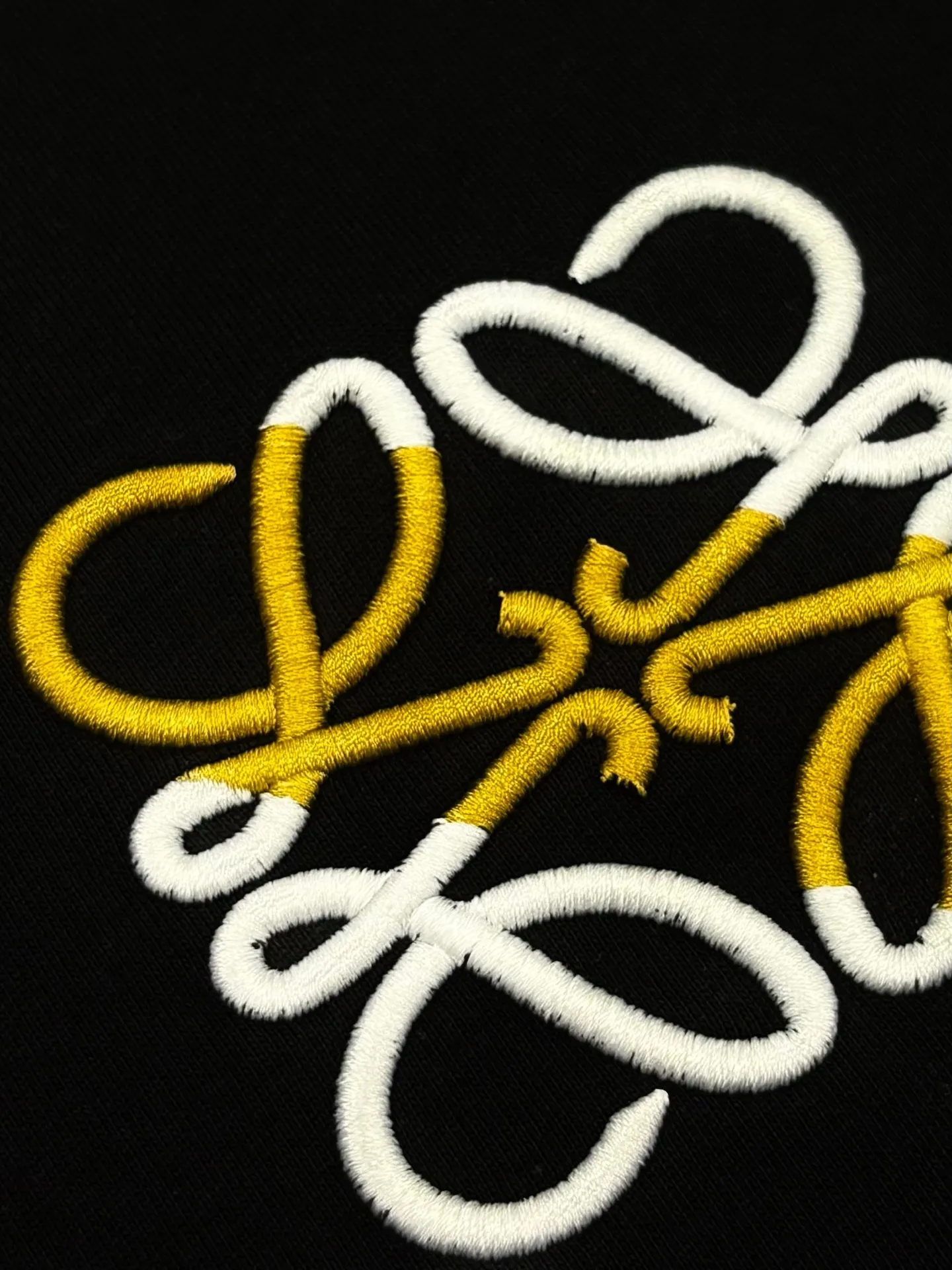 Anagram Embroidered Cotton-Jersey T-Shirt D13513514 — view 5