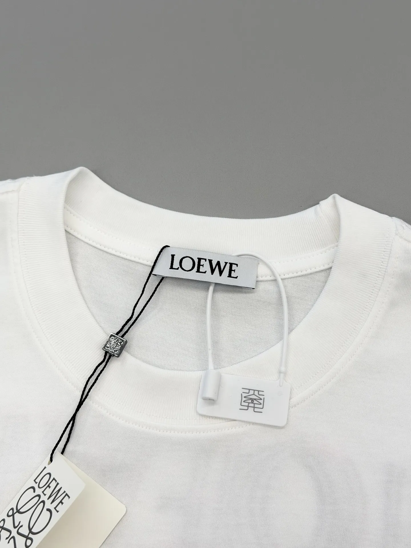 Anagram Embroidered Cotton-Jersey T-Shirt D13513782 — view 3
