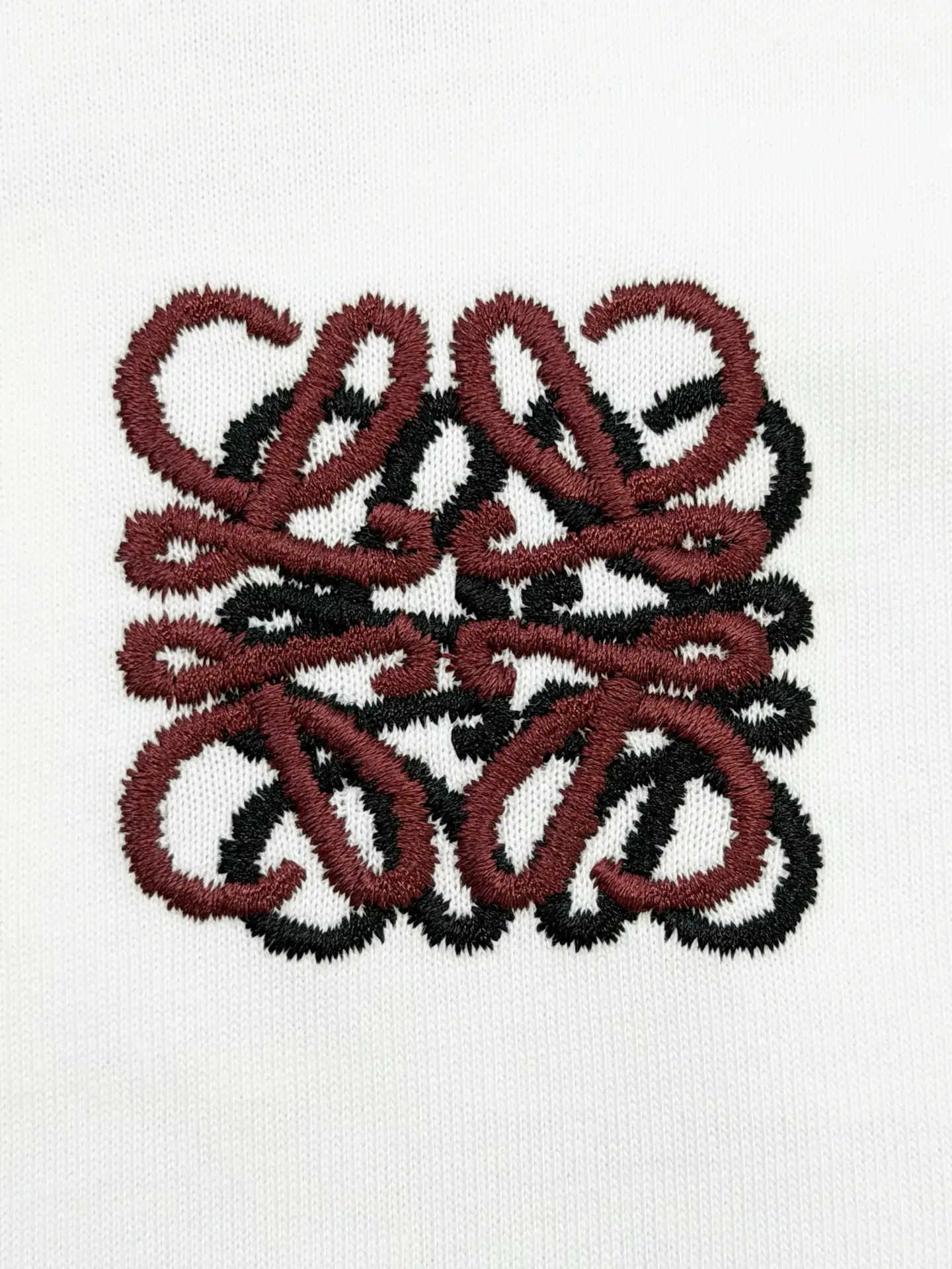 Anagram Embroidered Cotton-Jersey T-Shirt D13513782 — view 4