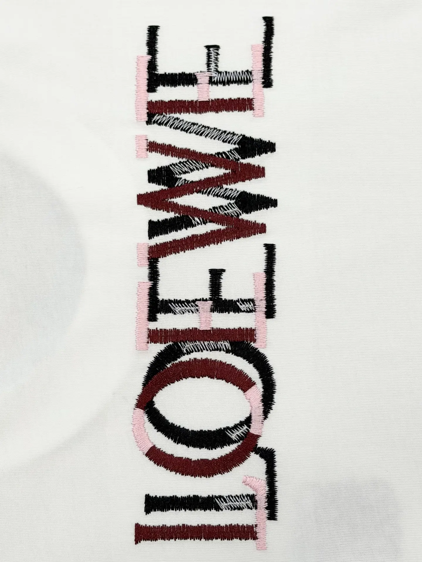 Anagram Embroidered Cotton-Jersey T-Shirt D13513782 — view 7