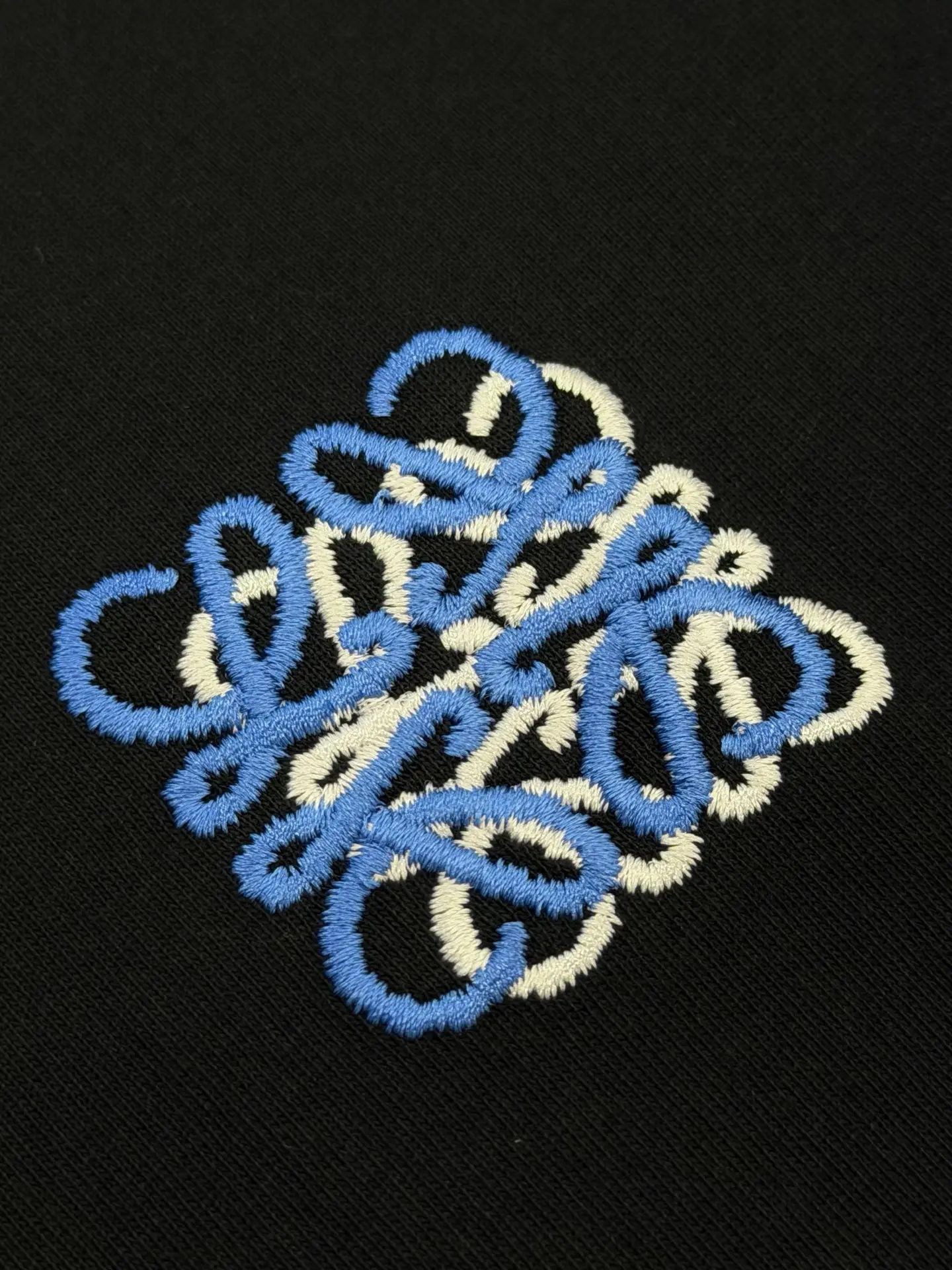 Anagram Embroidered Cotton T-Shirt D13513783 — view 4