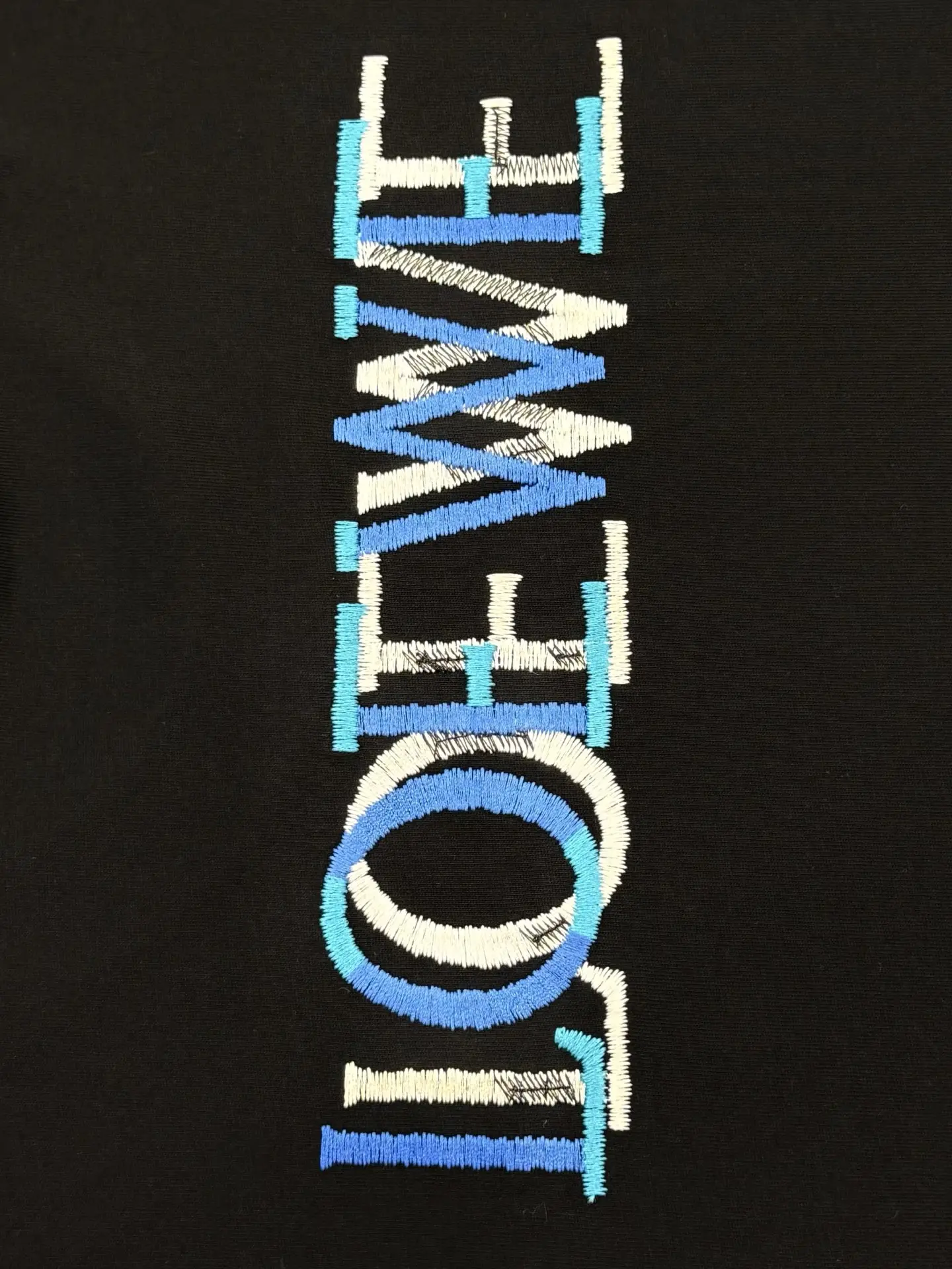 Anagram Embroidered Cotton T-Shirt D13513783 — view 7