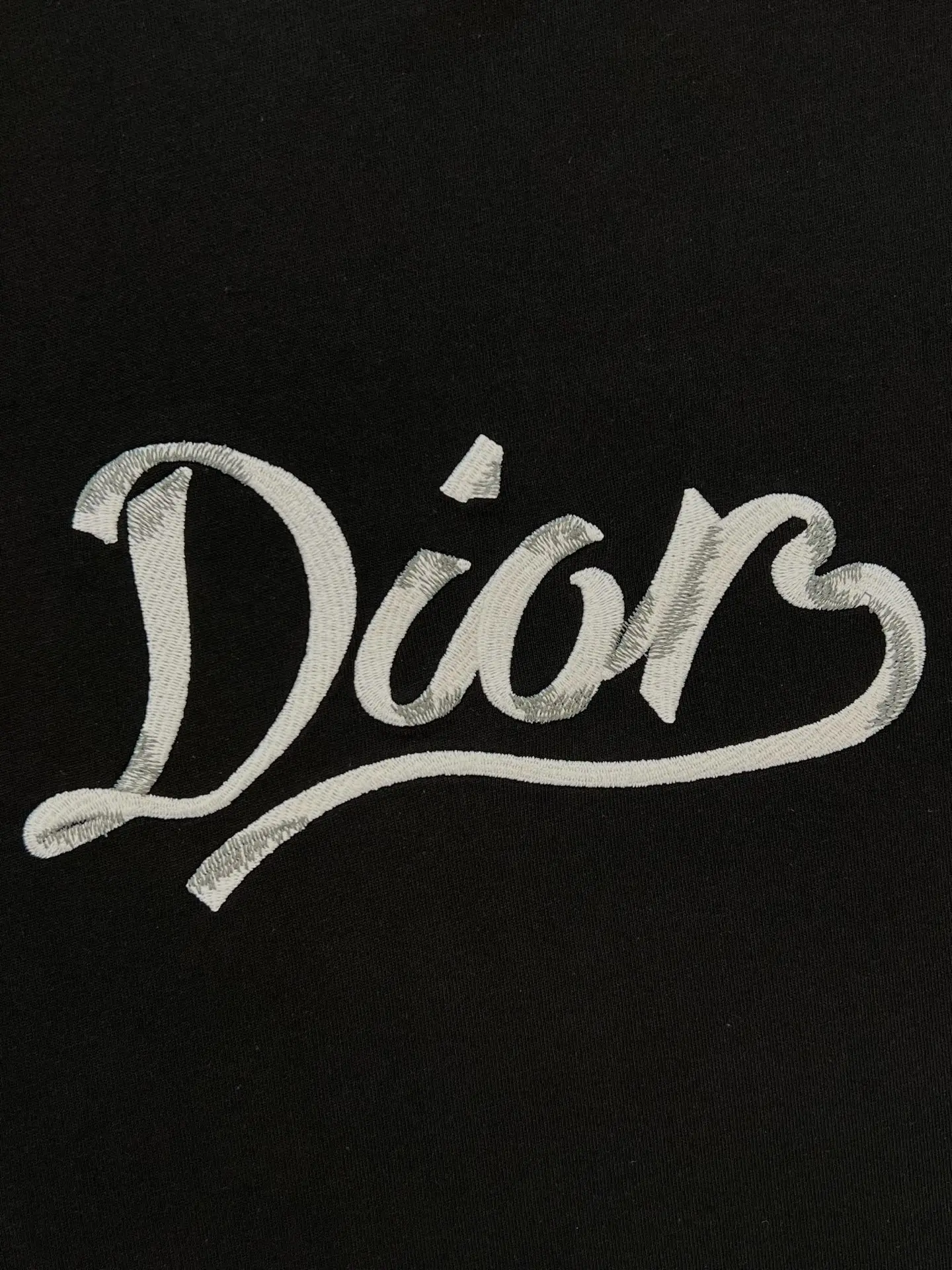 Embroidered Logo Cotton T-Shirt D13513755 — view 4