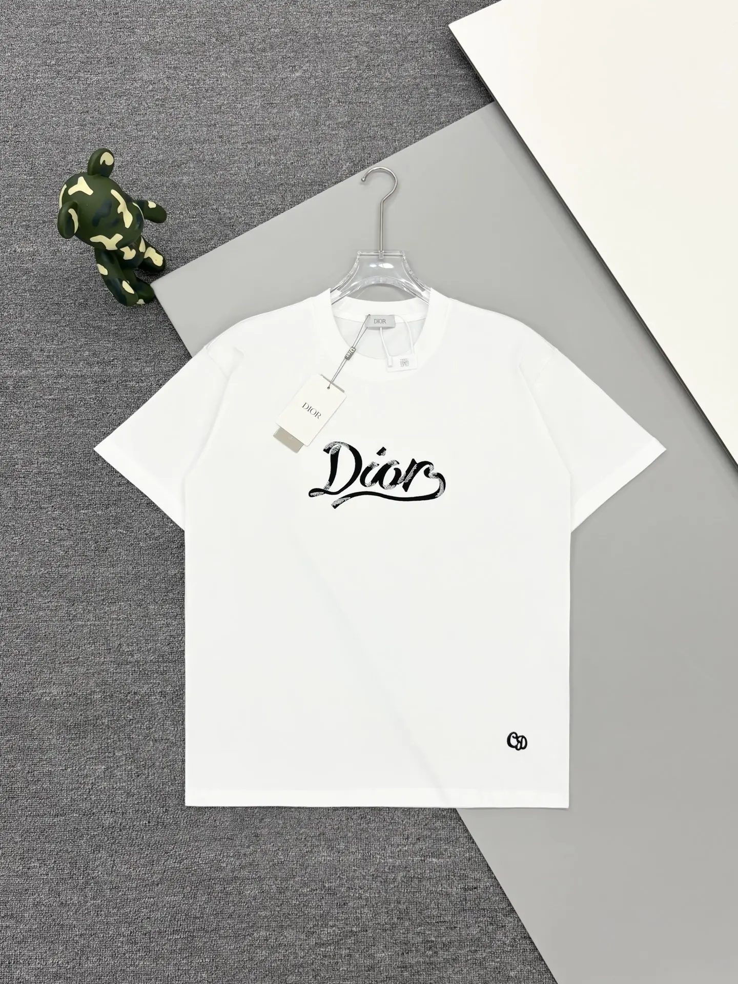 Embroidered Logo Cotton T-Shirt D13513754