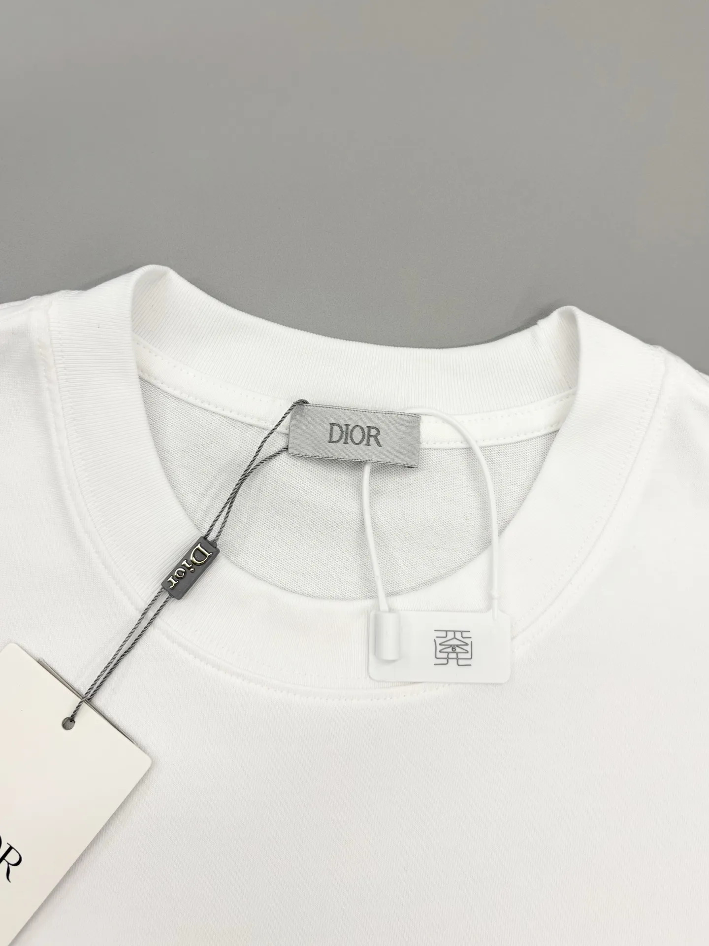 Embroidered Logo Cotton T-Shirt D13513754 — view 3