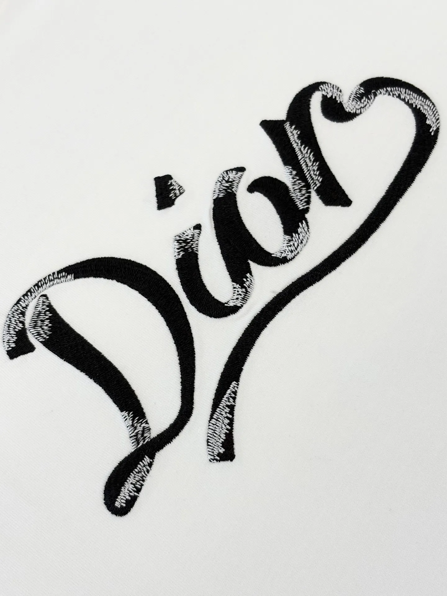 Embroidered Logo Cotton T-Shirt D13513754 — view 5