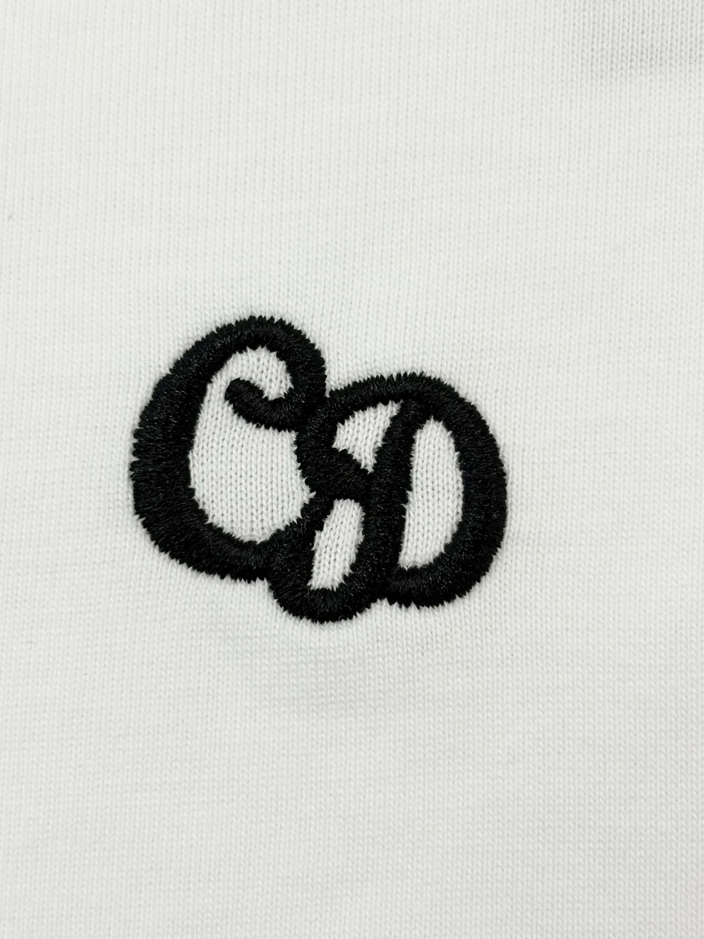 Embroidered Logo Cotton T-Shirt D13513754 — view 6