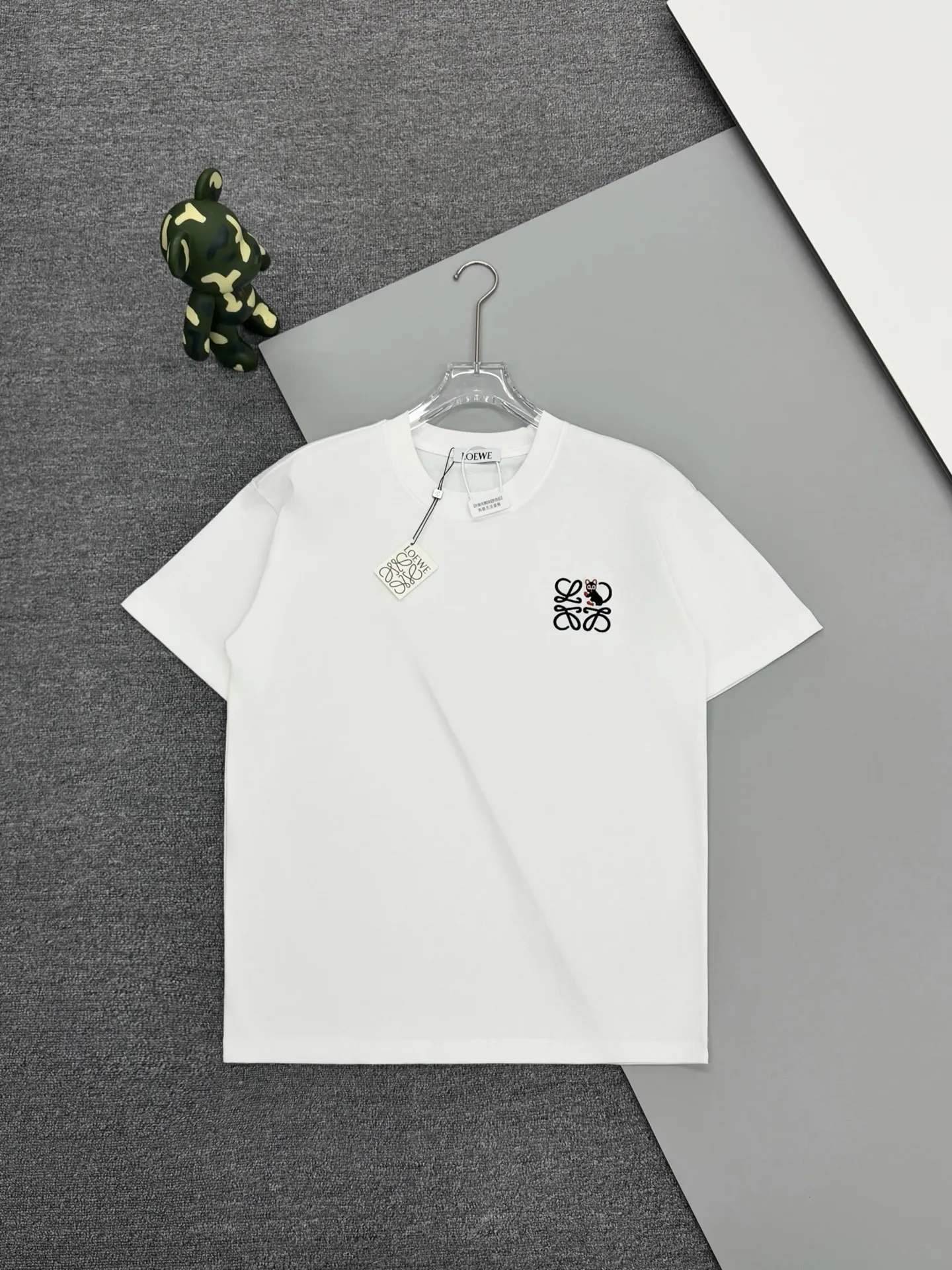 Anagram Embroidered Cotton T-Shirt D13513640