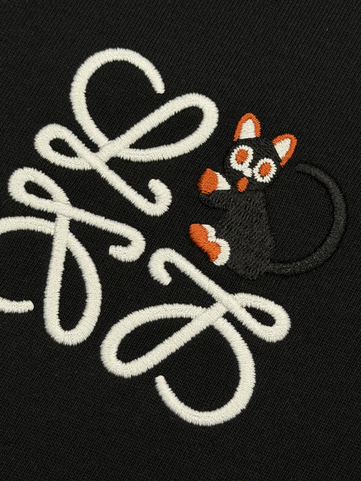 Anagram Embroidered Cotton T-Shirt D13513641 — view 5