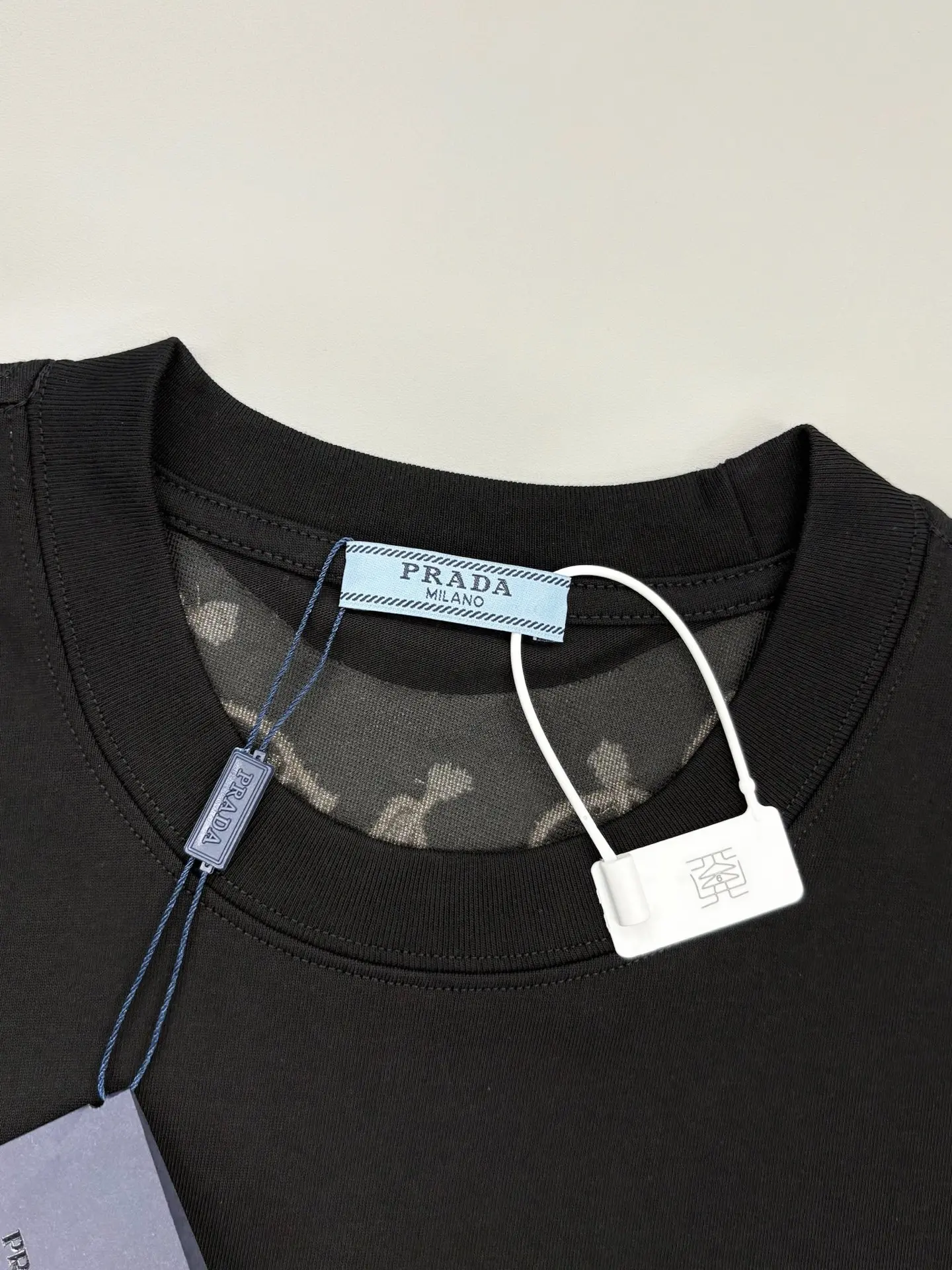 Embroidered Logo Cotton T-Shirt D13513498 — view 3