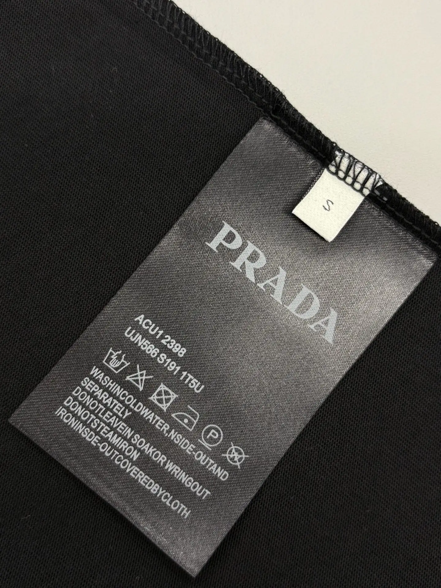 Embroidered Logo Cotton T-Shirt D13513498 — view 8
