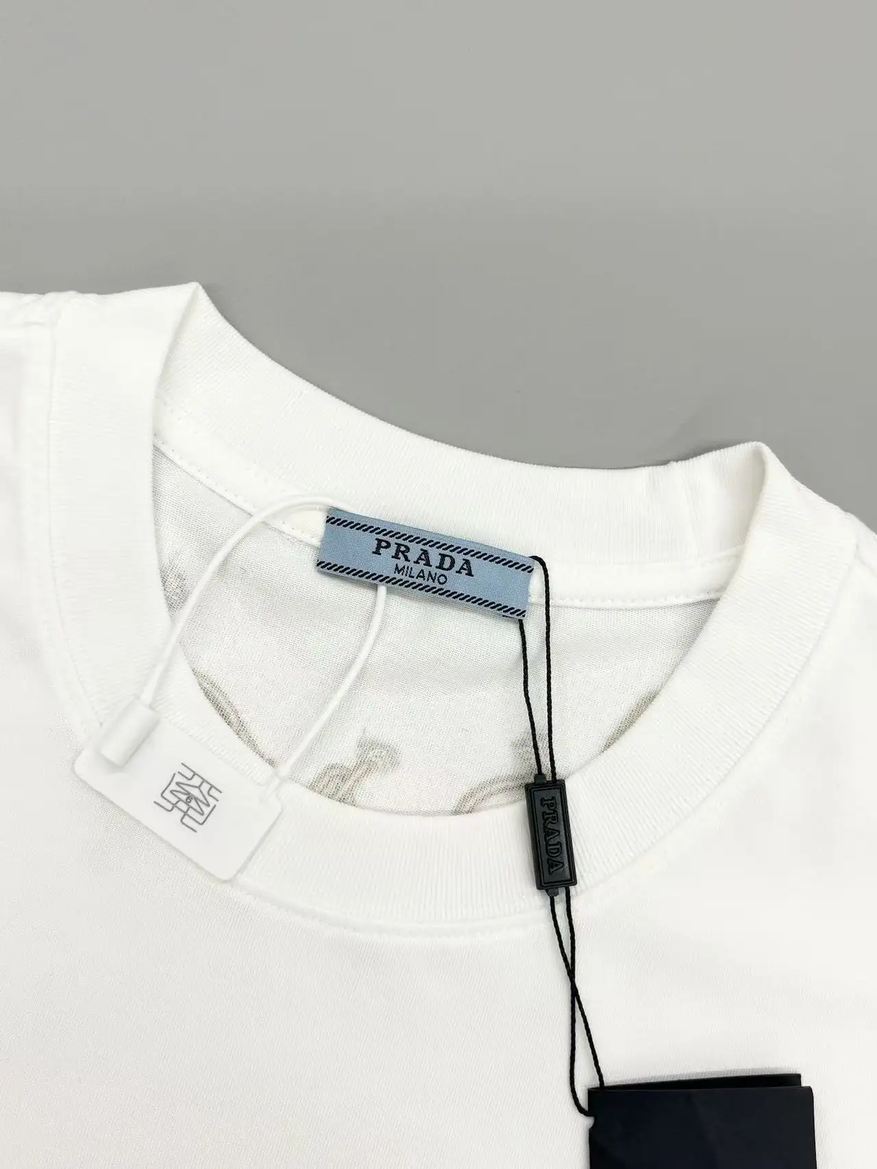 Embroidered Logo Cotton T-Shirt D13513497 — view 3