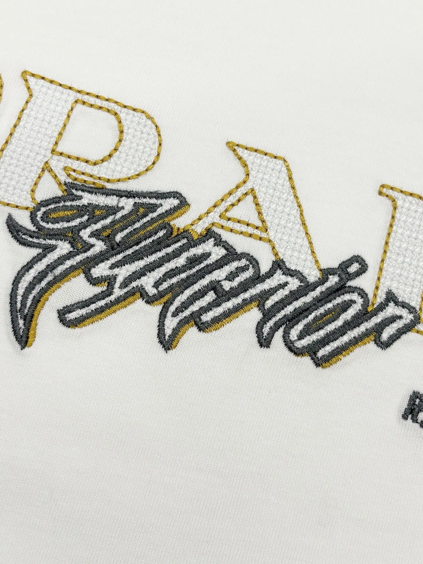 Embroidered Logo Cotton T-Shirt D13513497 — view 5