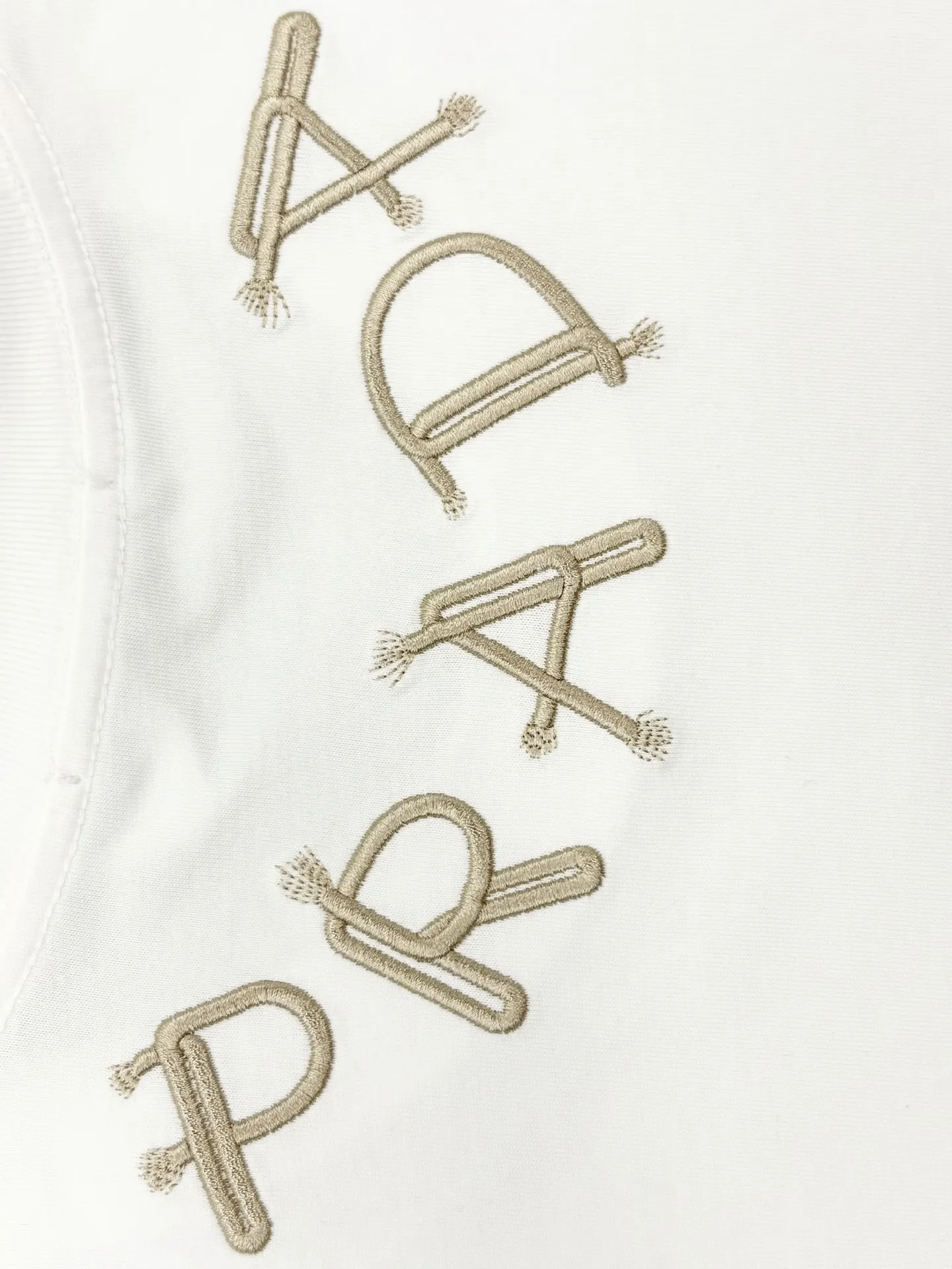 Embroidered Logo Cotton T-Shirt D13513497 — view 6