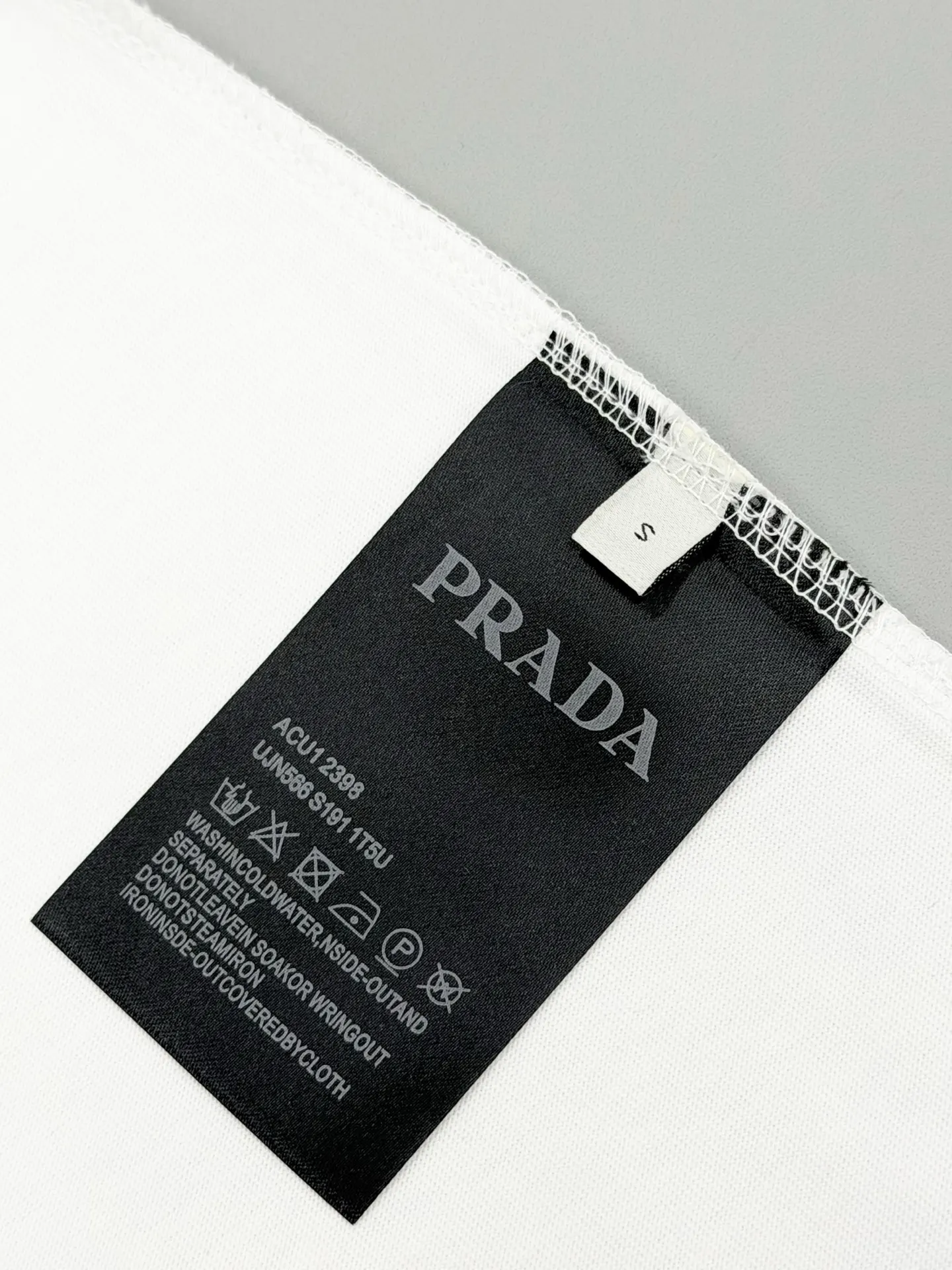 Embroidered Logo Cotton T-Shirt D13513788 — view 8