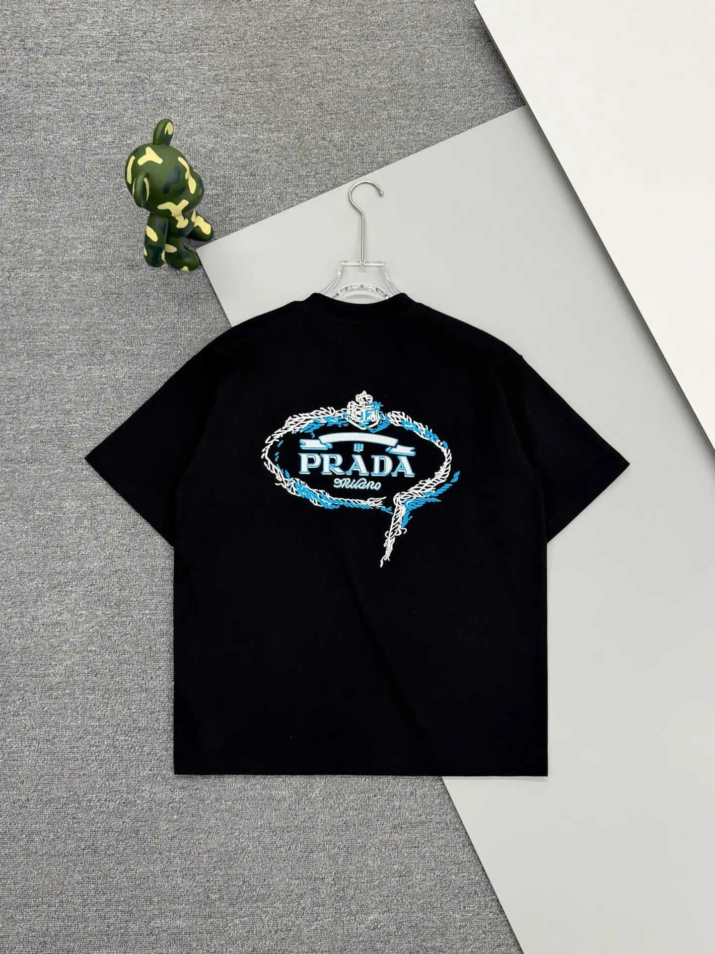 Embroidered Logo Oversized Cotton T-Shirt D13513789