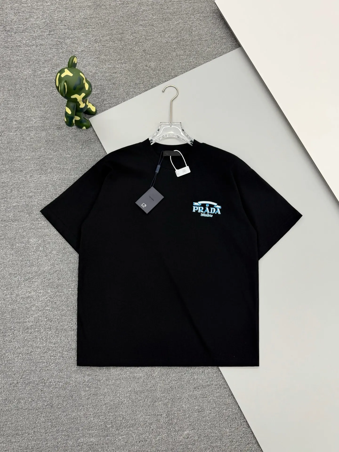 Embroidered Logo Oversized Cotton T-Shirt D13513789 — view 2