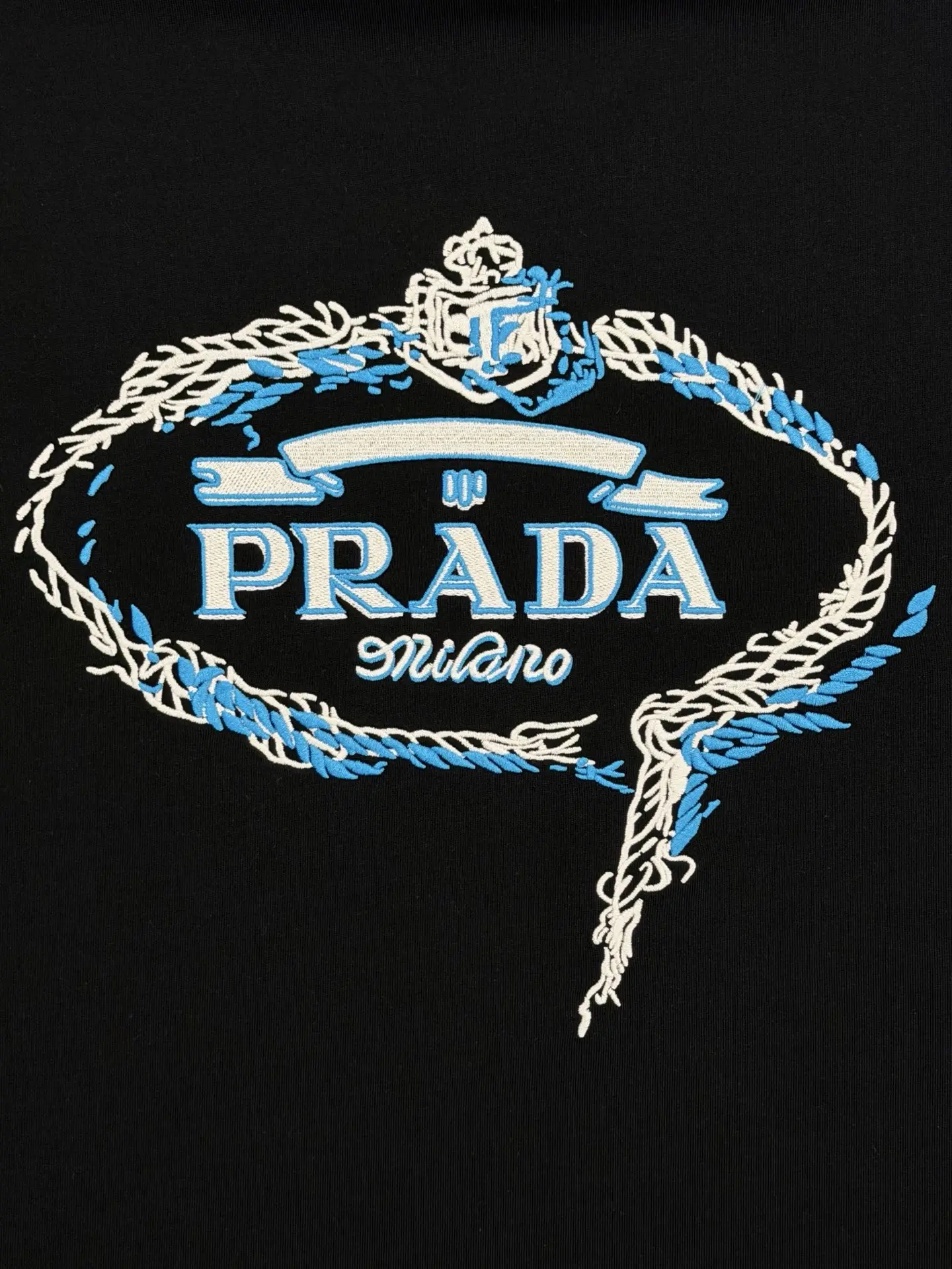 Embroidered Logo Oversized Cotton T-Shirt D13513789 — view 7