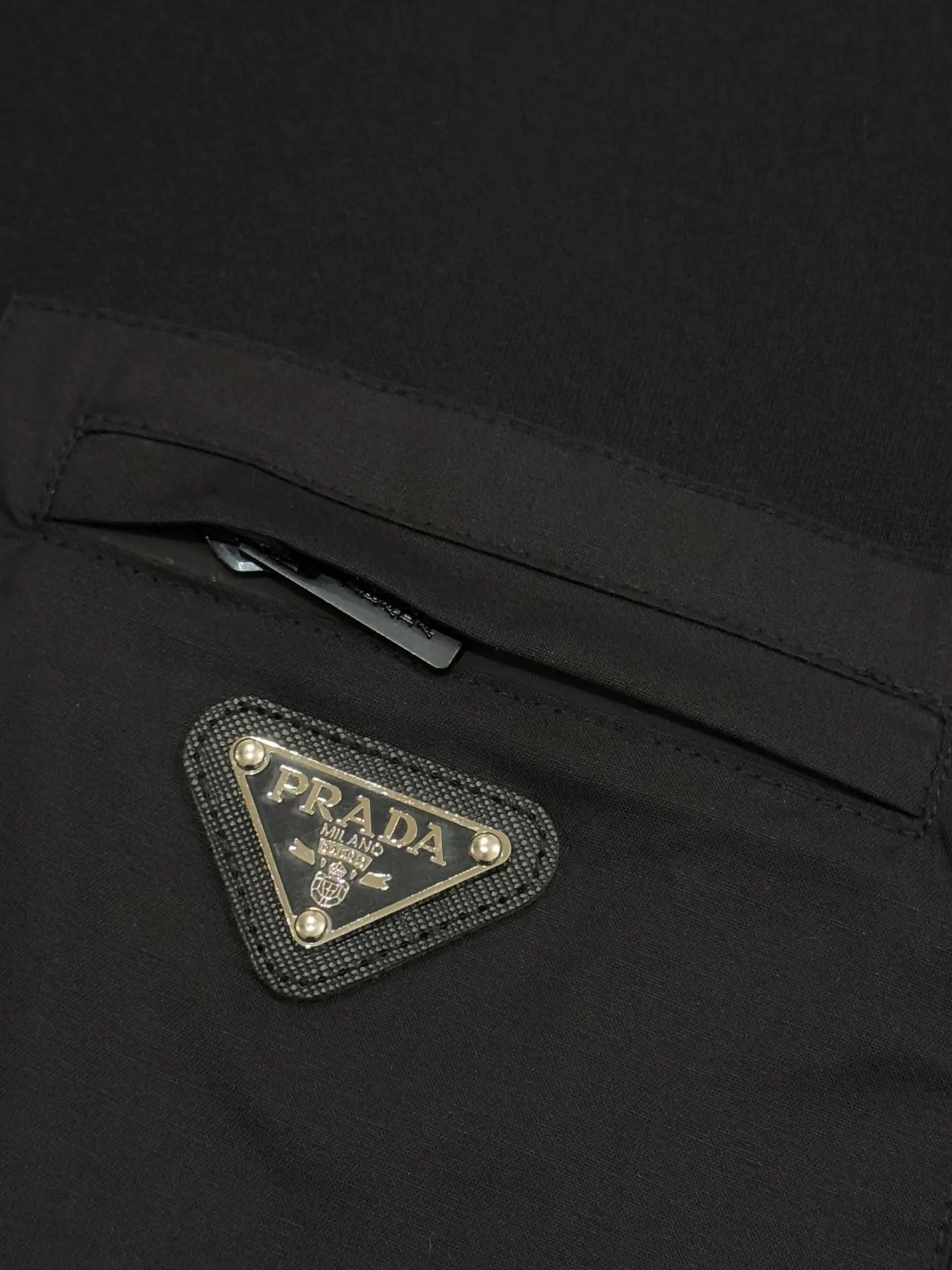 Nylon Pocket Cotton T-Shirt D13513741 — view 5