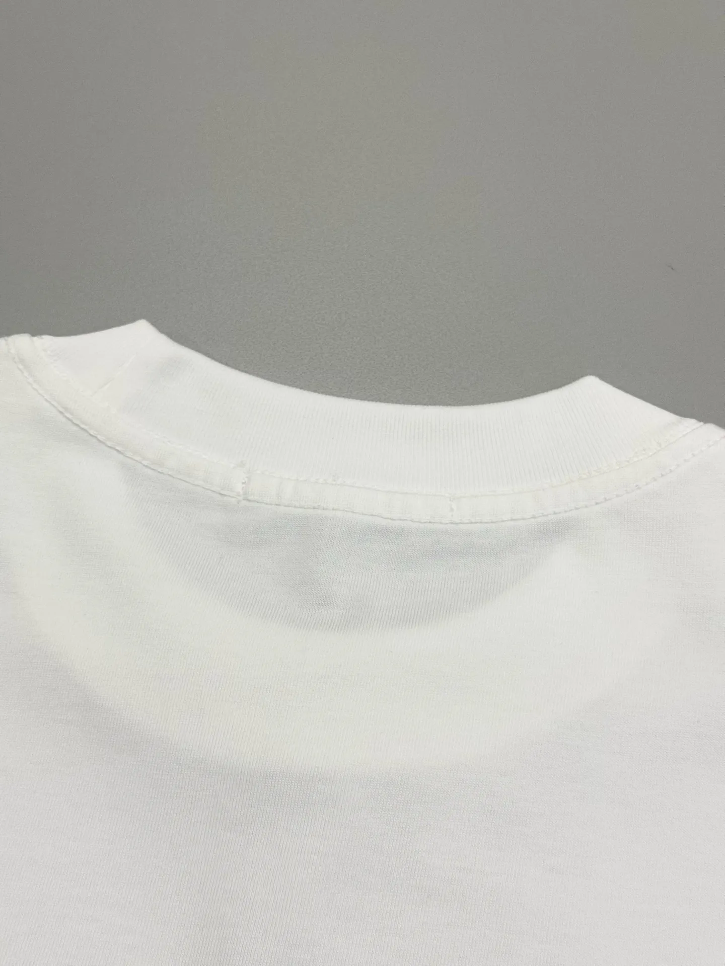 Nylon Pocket Cotton T-Shirt with Enamel Triangle Logo D13513740 — view 7
