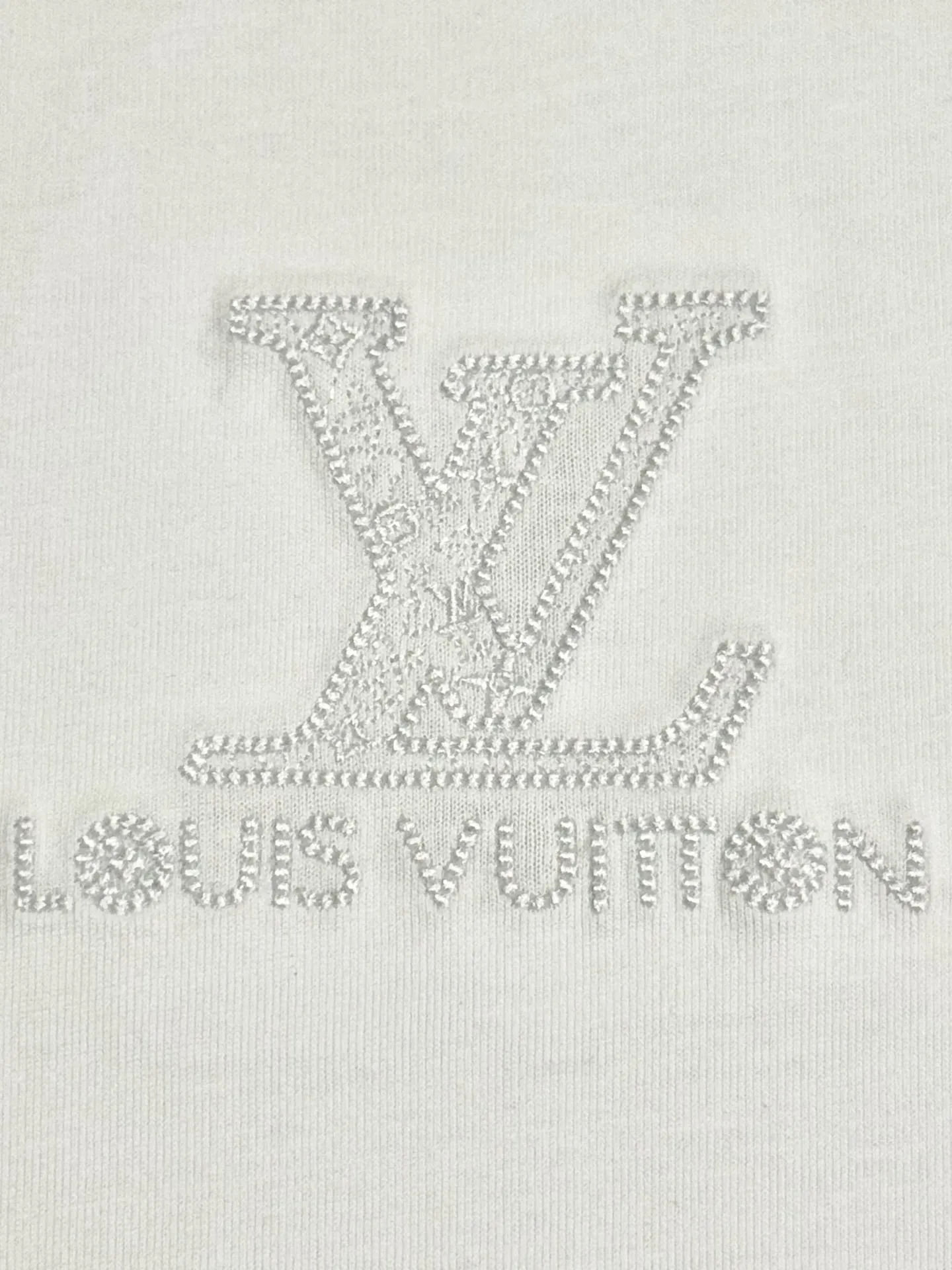 Embroidered Logo Cotton T-Shirt D13513678 — view 4