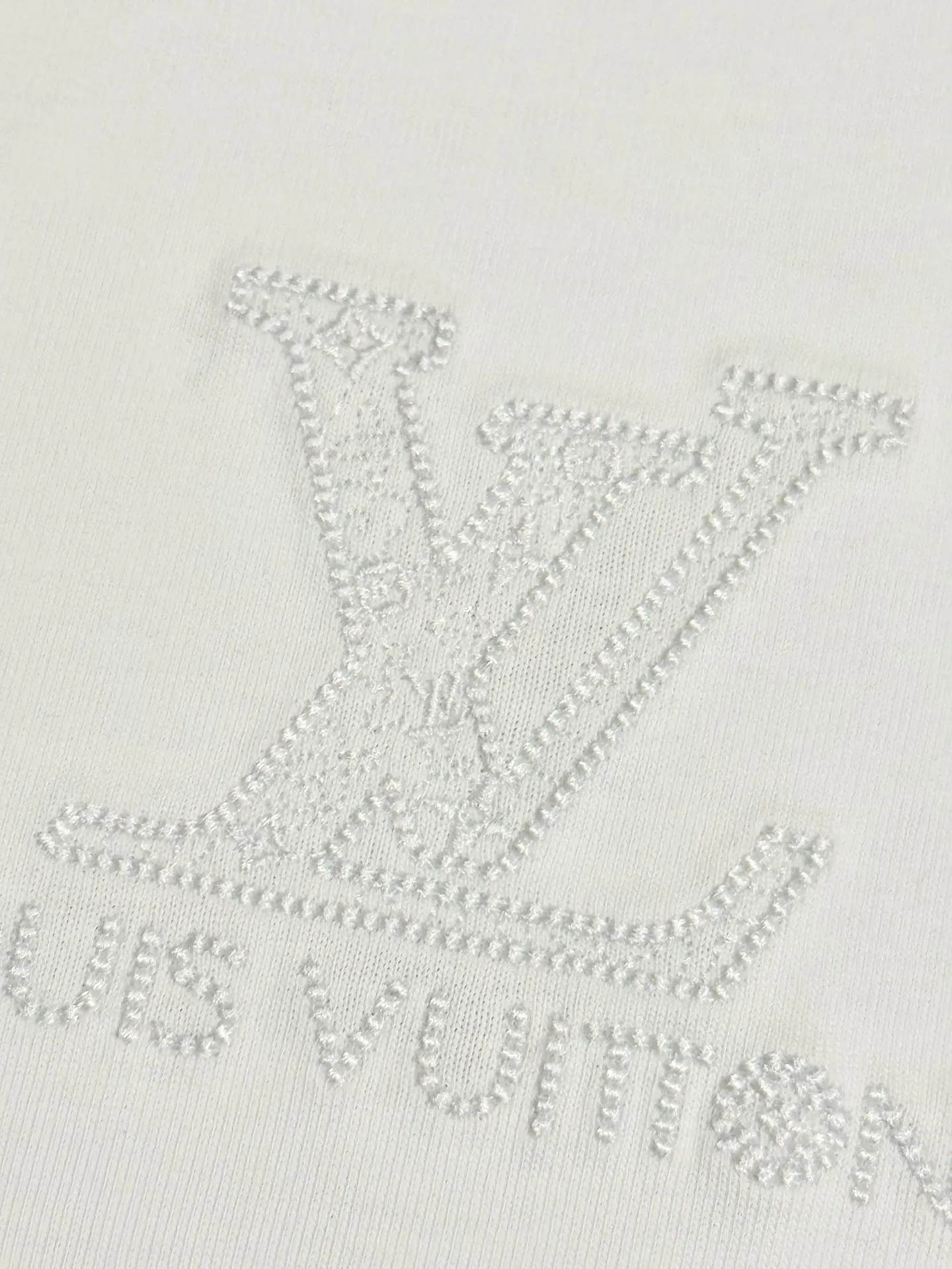 Embroidered Logo Cotton T-Shirt D13513678 — view 5