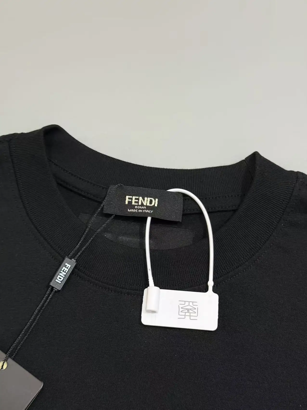 Embroidered Cartoon Patch Cotton T-Shirt D13513500 — view 3