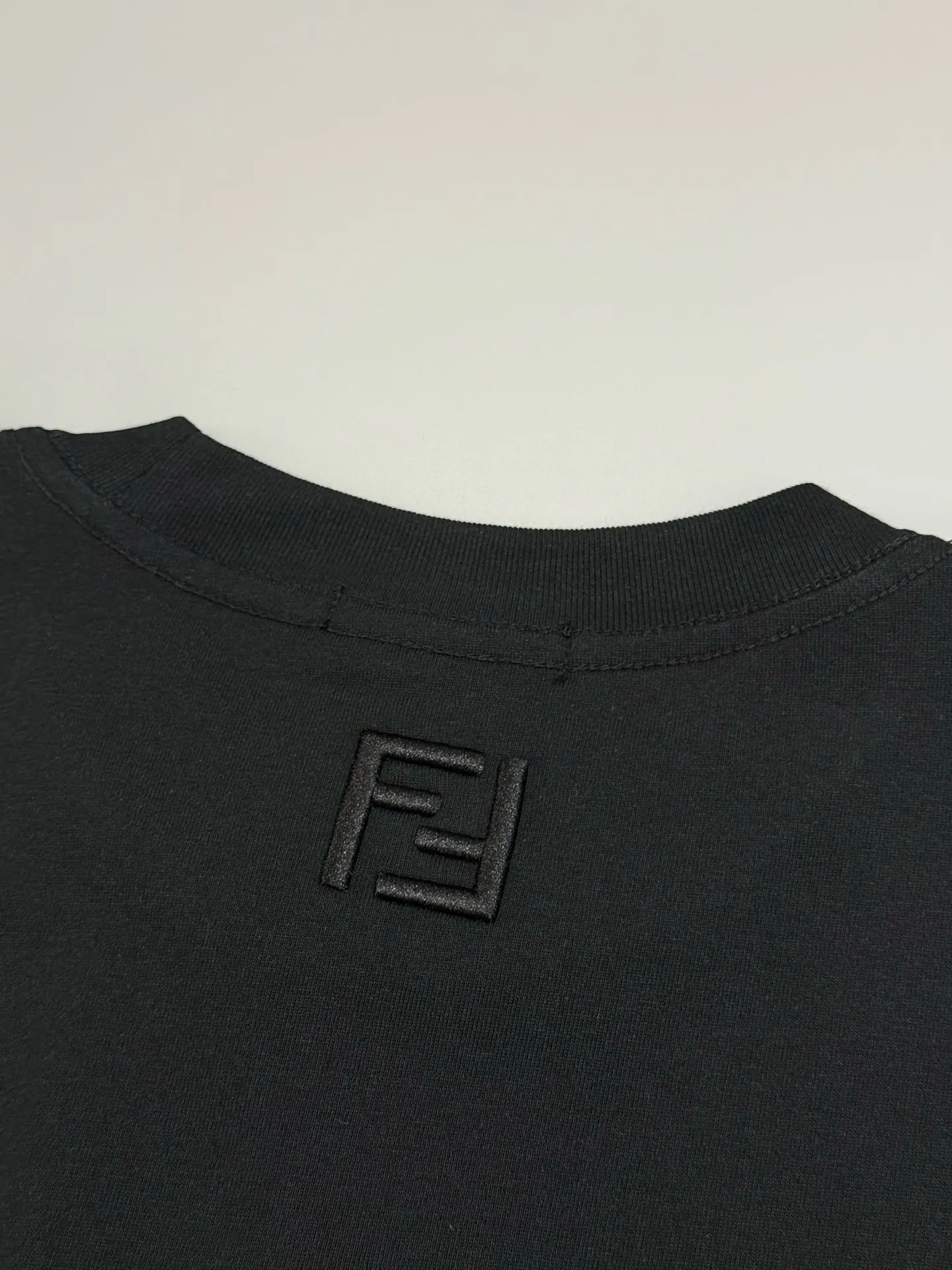 Embroidered Cartoon Patch Cotton T-Shirt D13513500 — view 6