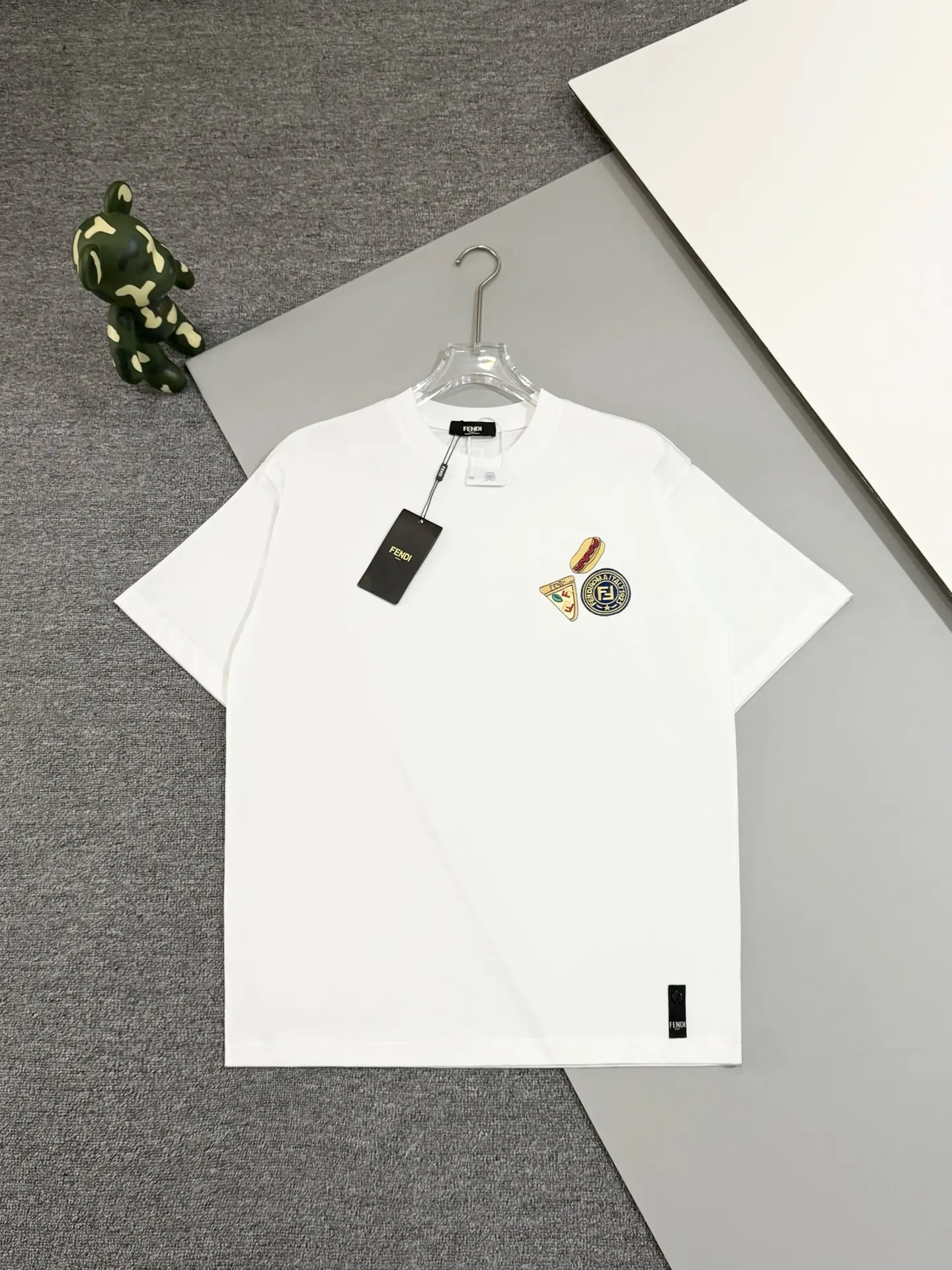 Embroidered Graphic Cotton T-Shirt D13513499