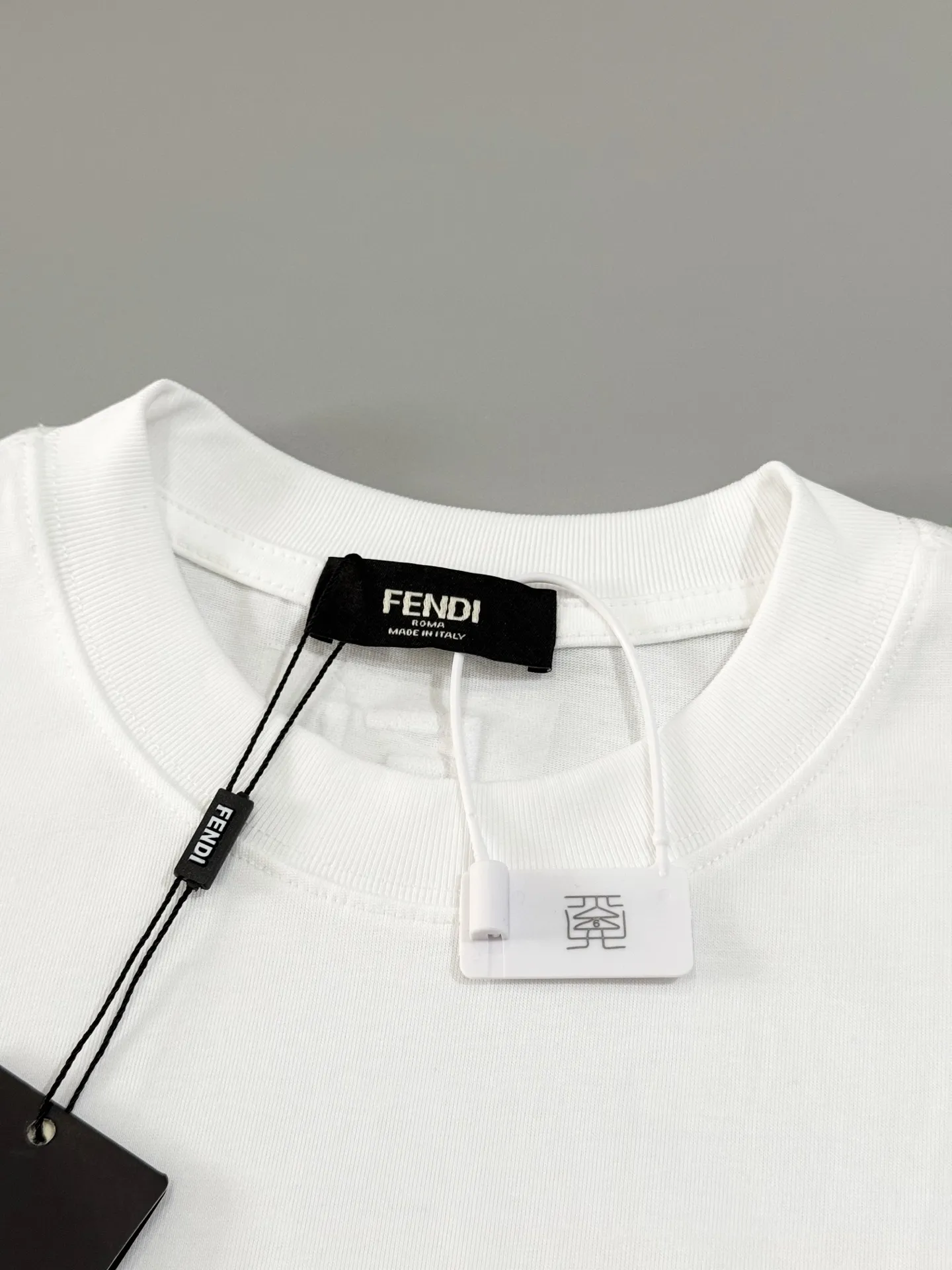 Embroidered Graphic Cotton T-Shirt D13513499 — view 3