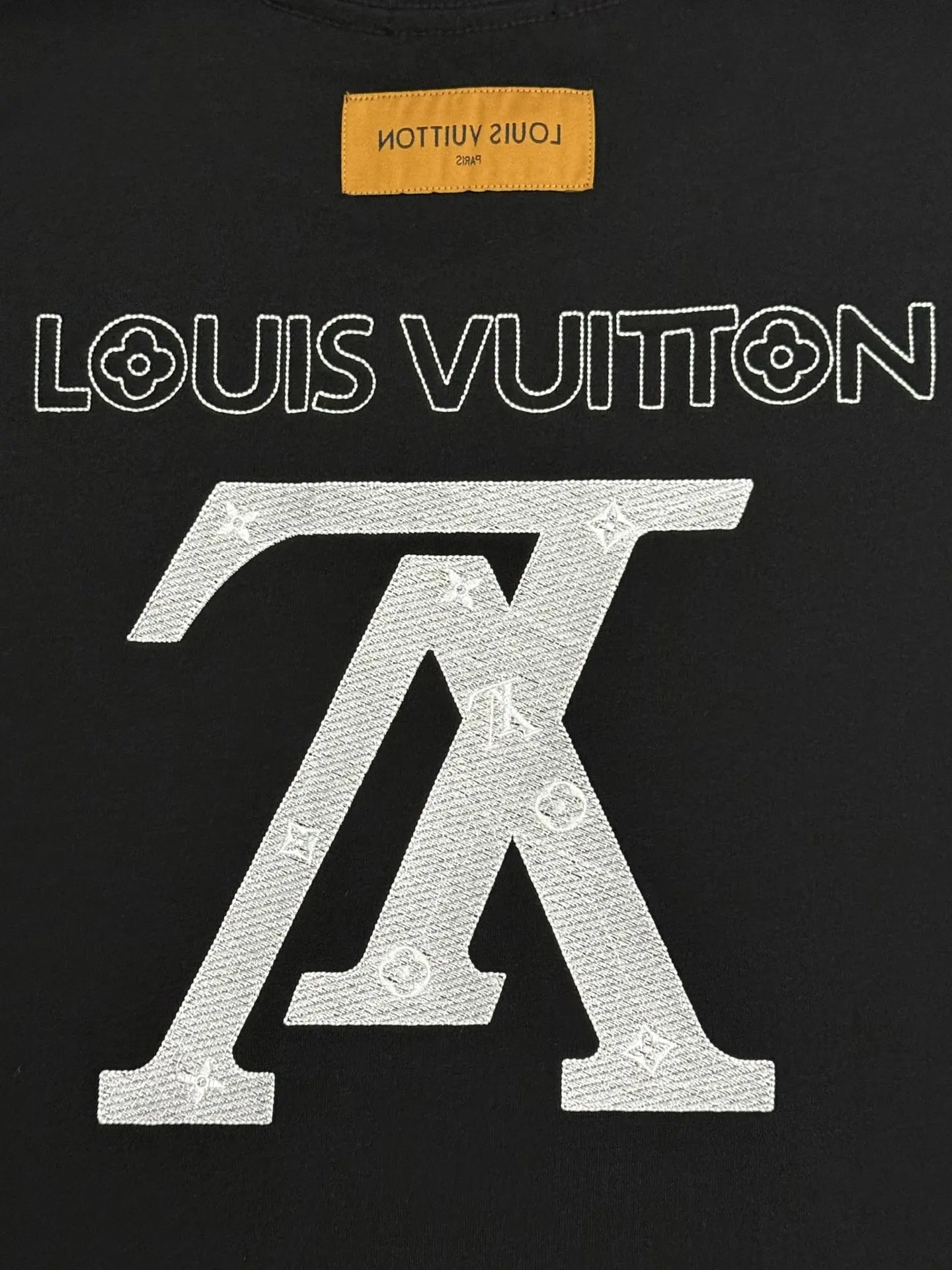 Logo Embroidered Cotton T-Shirt D13513486 — view 6