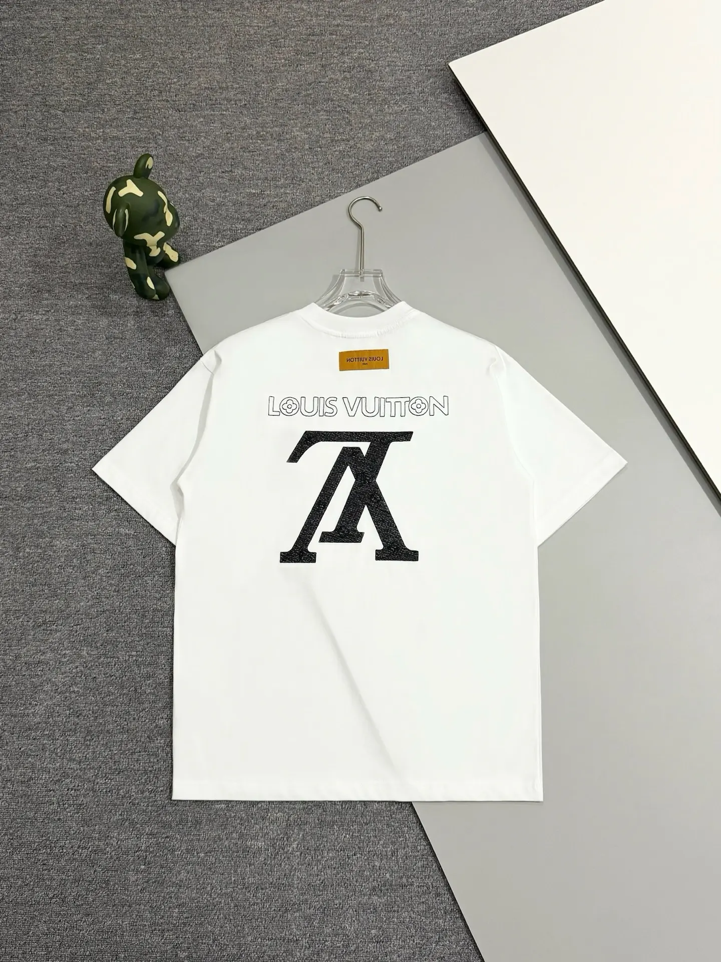 Embroidered Logo Cotton T-Shirt D13513485 — view 2