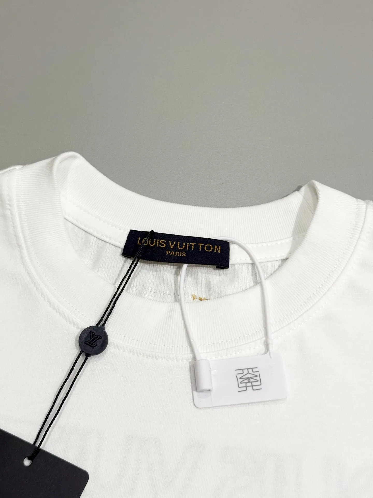 Embroidered Logo Cotton T-Shirt D13513485 — view 3